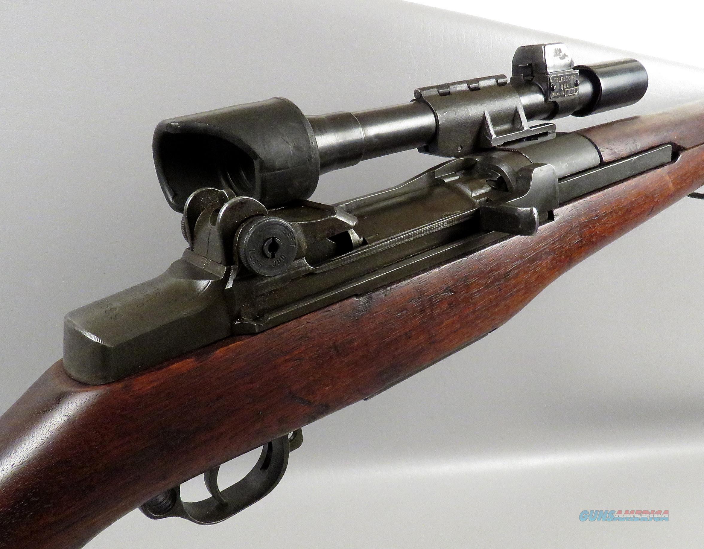 Us M1 D Garand Sniper Rifle M84 Scope Israeli For Sale