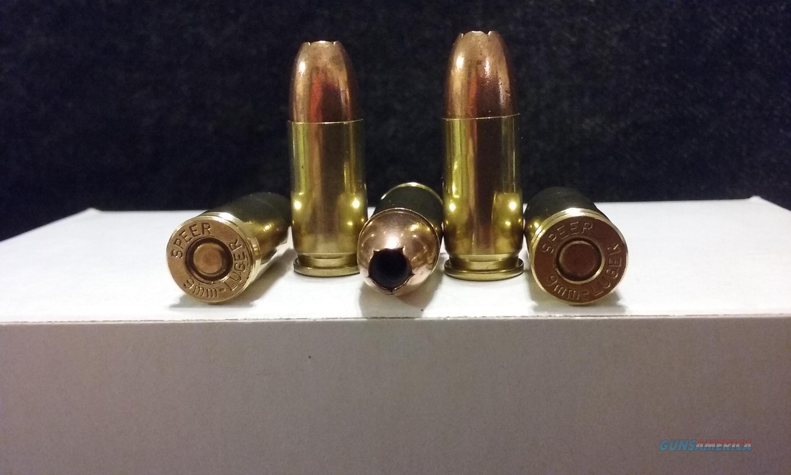 9mm luger ammo vs 9mm