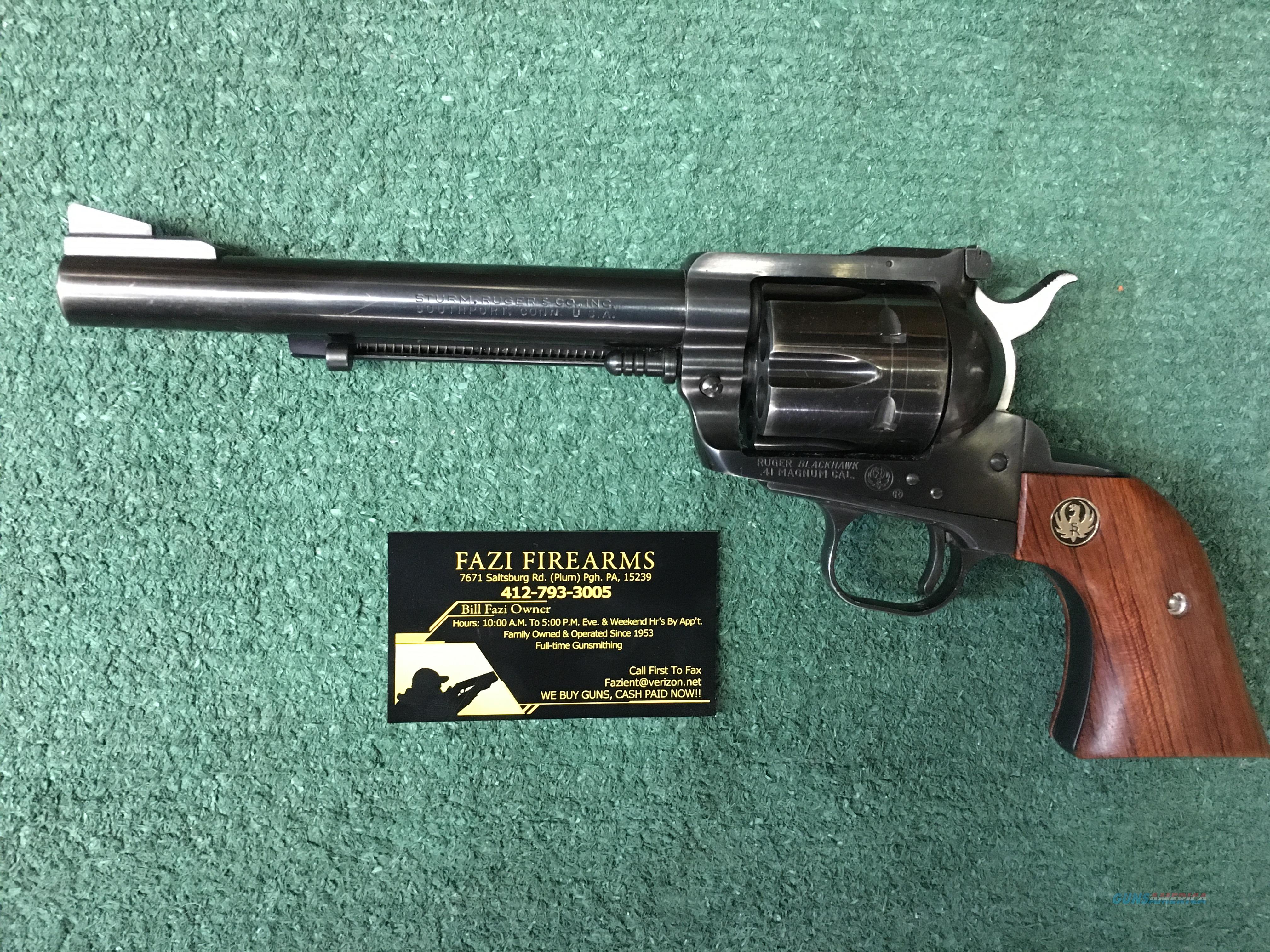 Ruger Blackhawk  3 Screw 41 Magnum Original  Col for sale