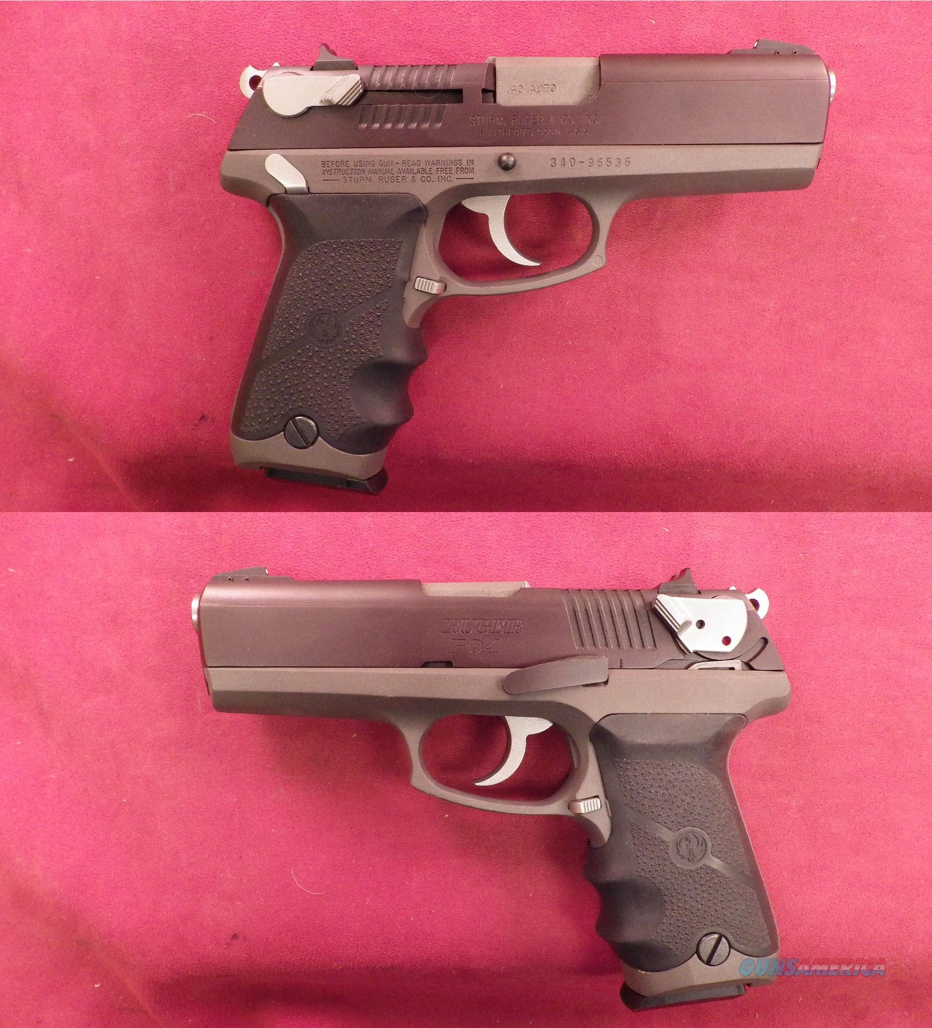 Ruger P94 Special Edition 40 Sandw