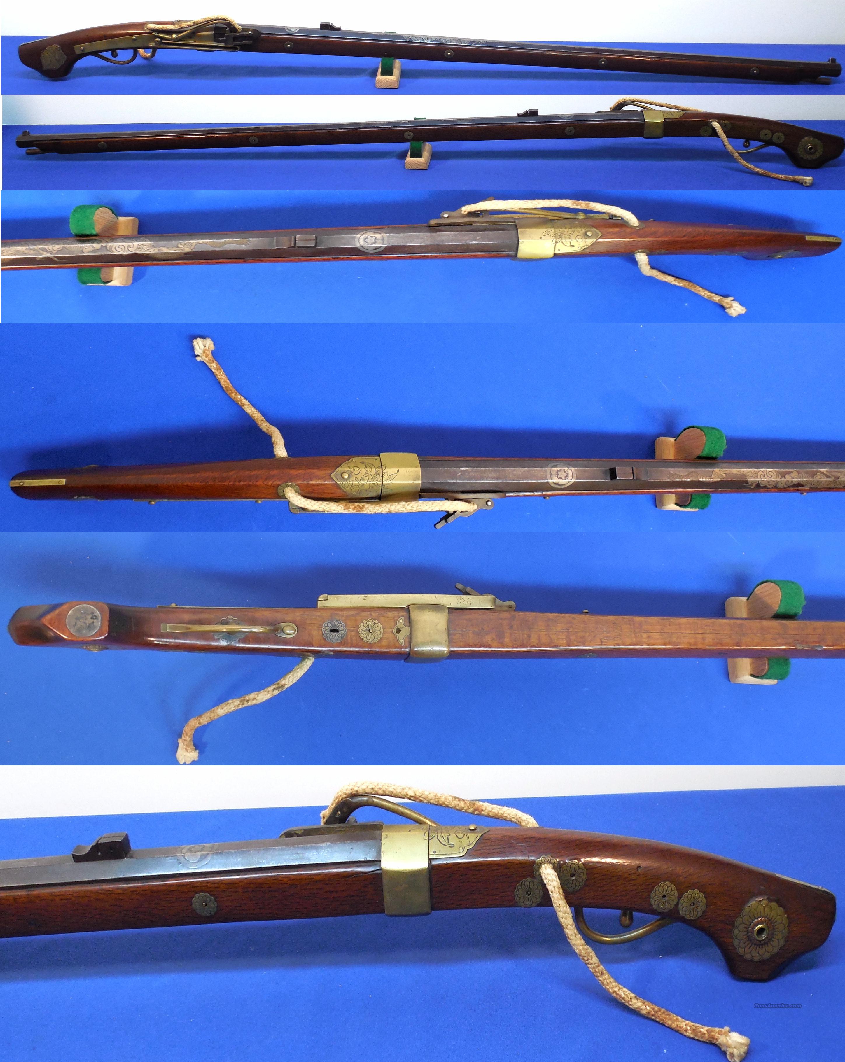 Japanese Matchlock Rifle for sale