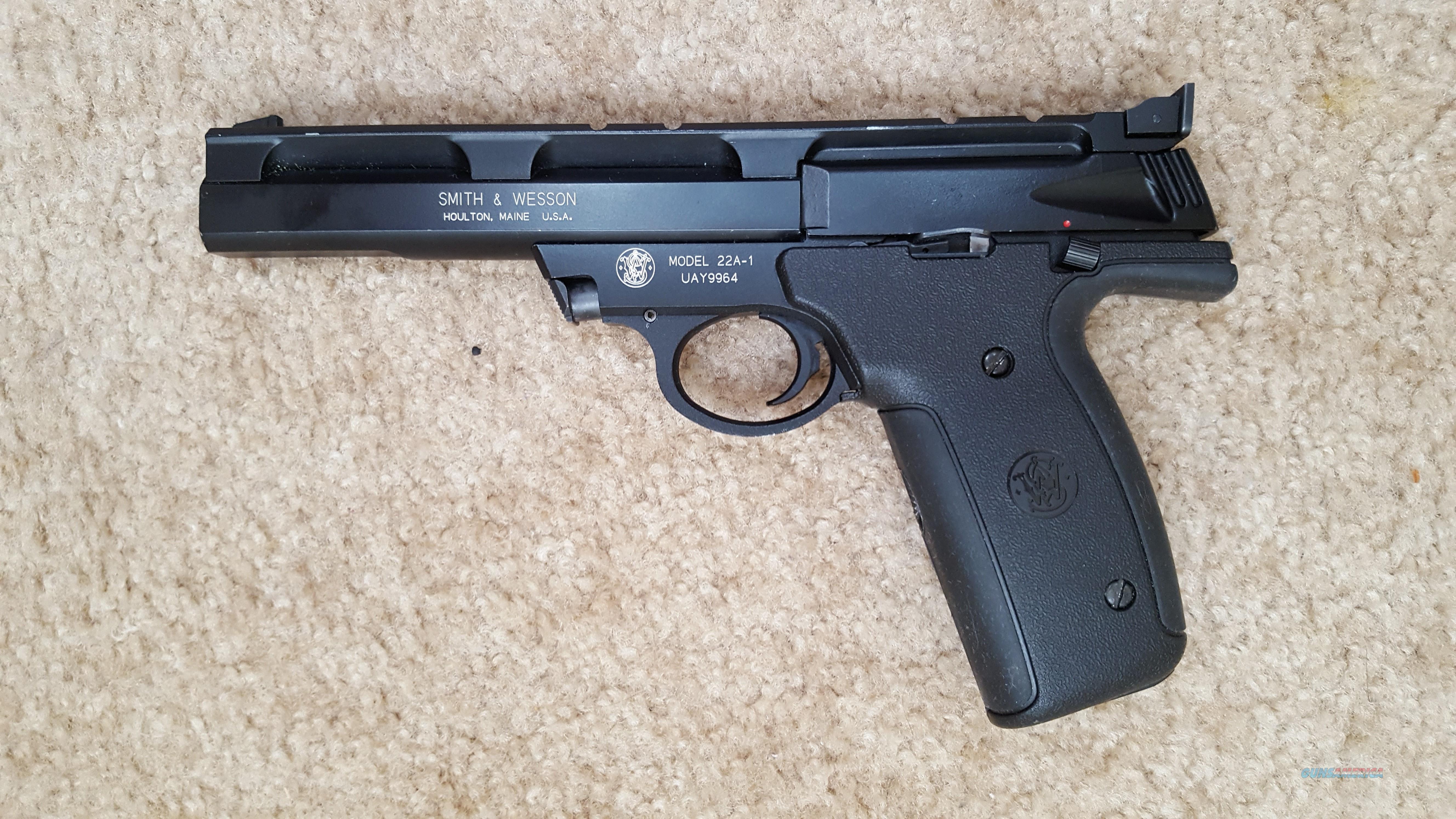 Smith And Wesson 22a 1 22lr Target Pistol 5 5 B For Sale