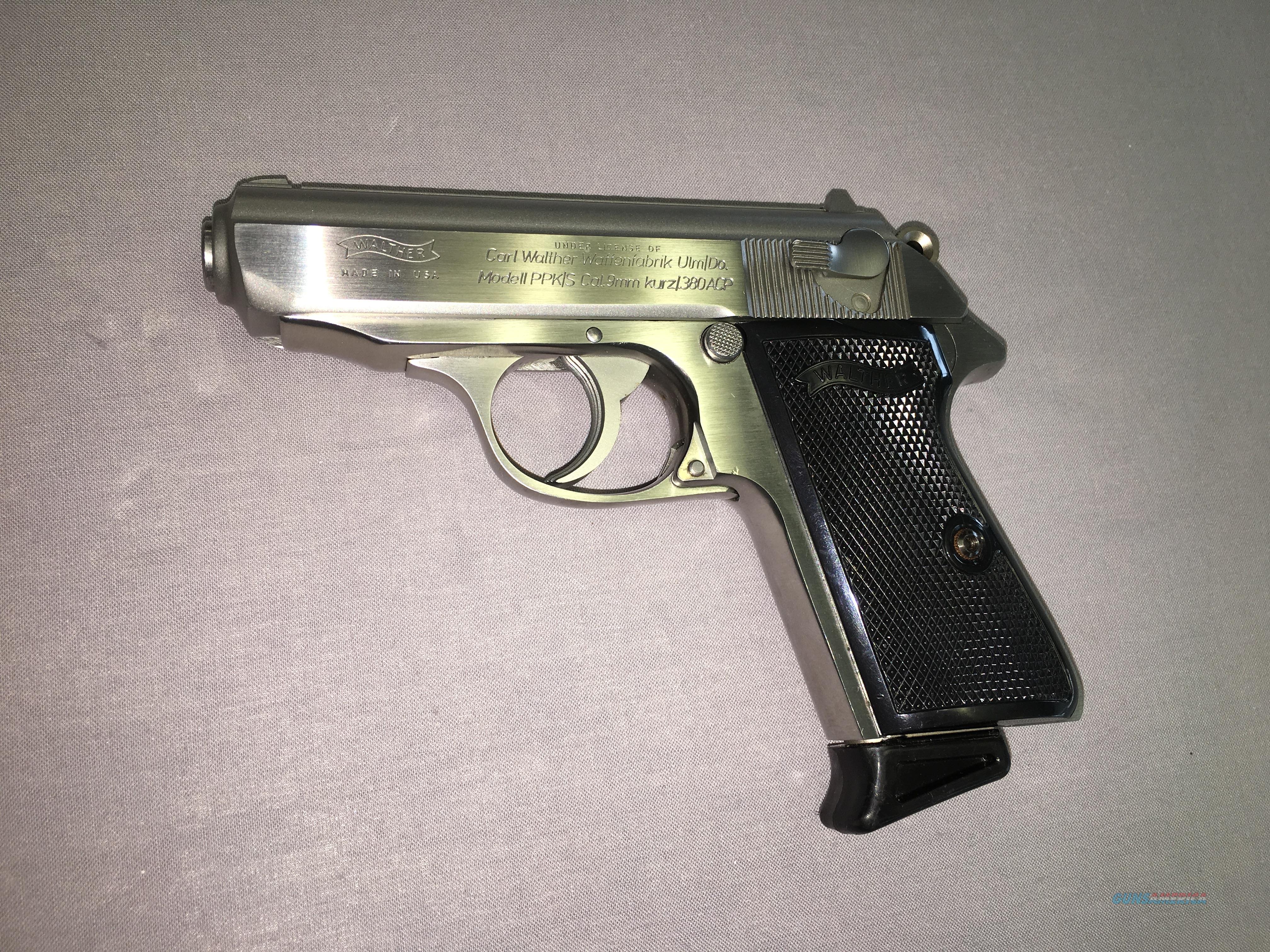 Walther PPK/S Cal. 9MM kurz/.380 ACP for sale