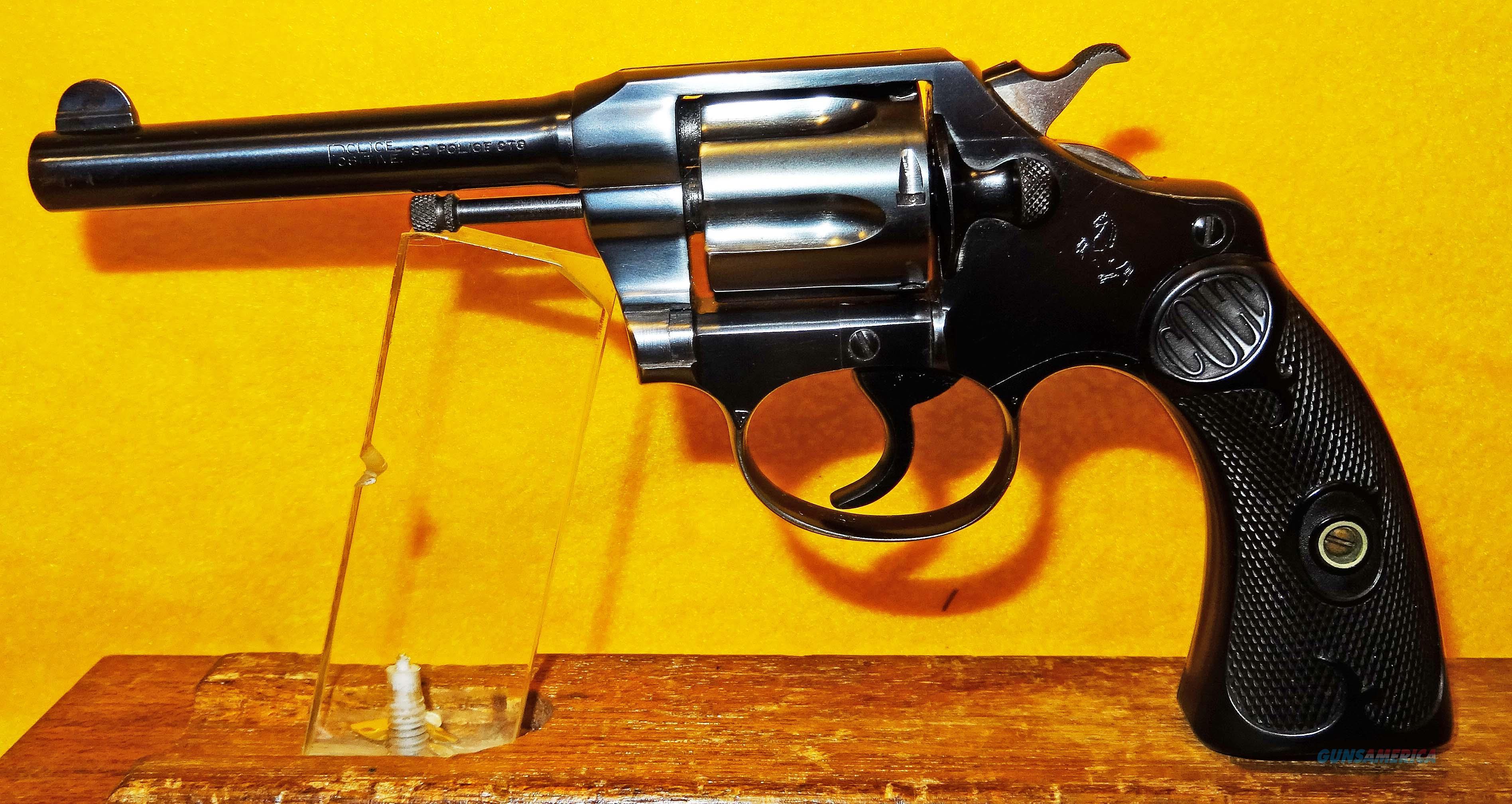 colt police positive 38 special serial number location