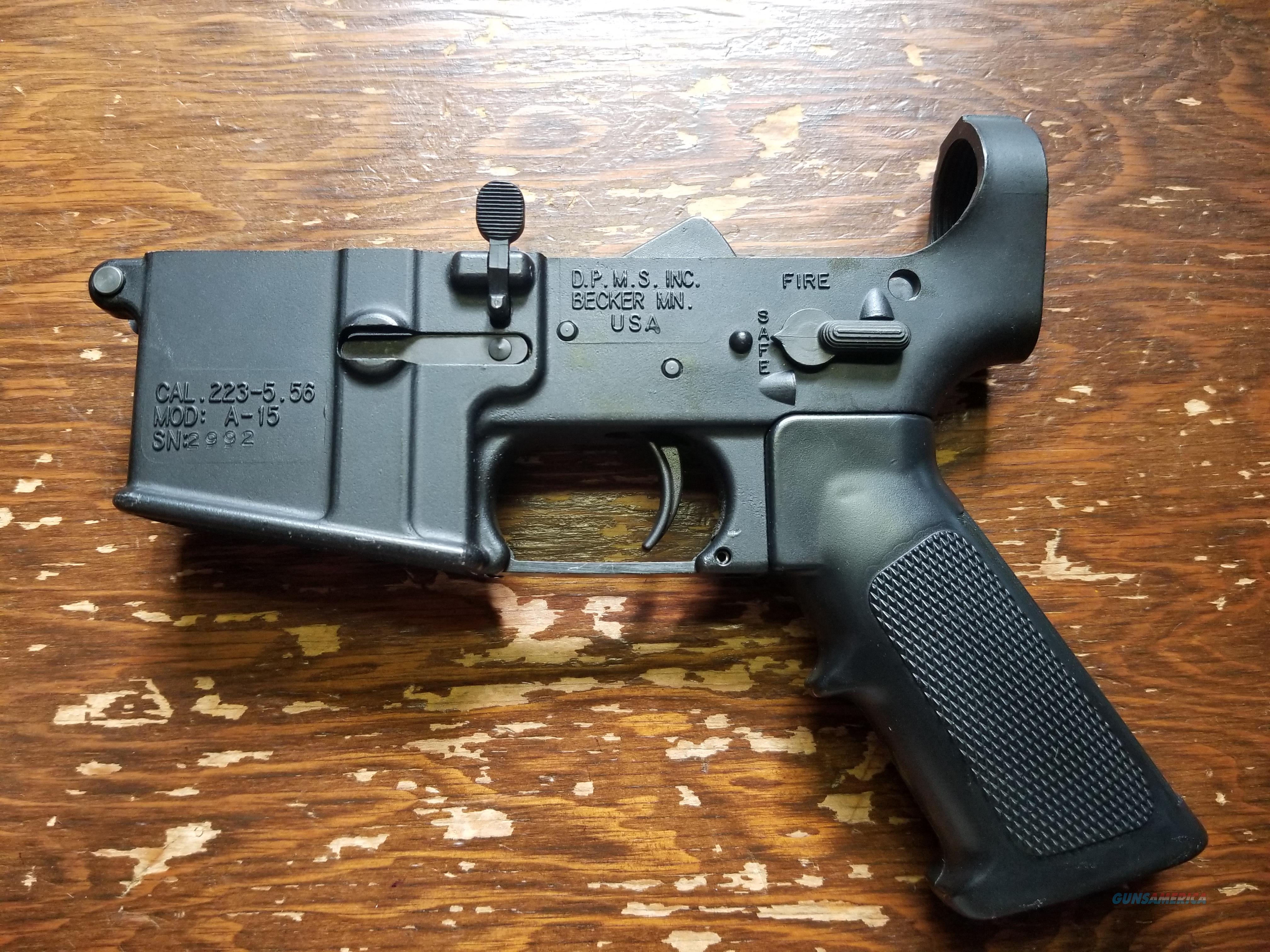 dpms lower receiver serial number