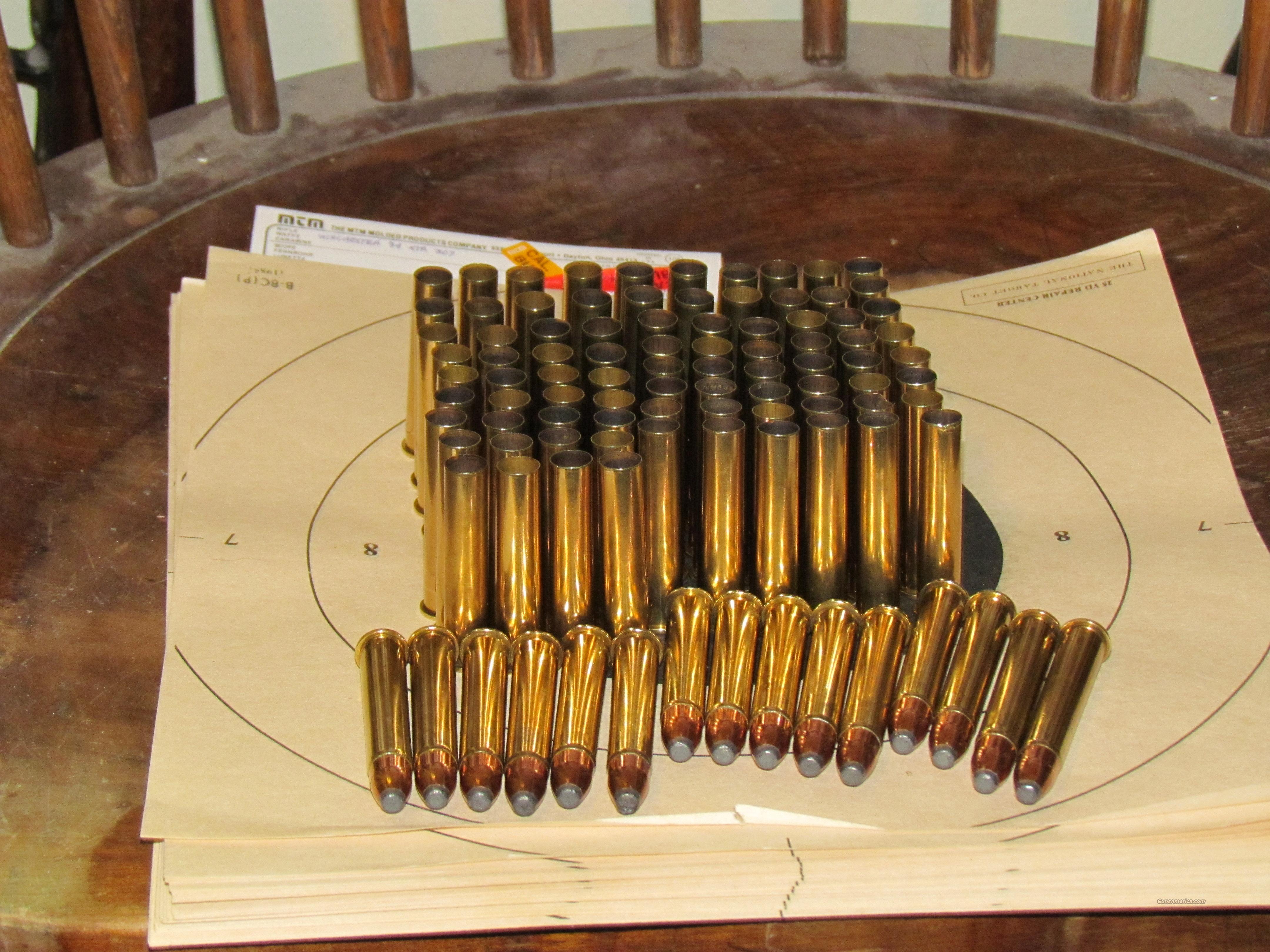 375 Winchester ammo and brass for sale