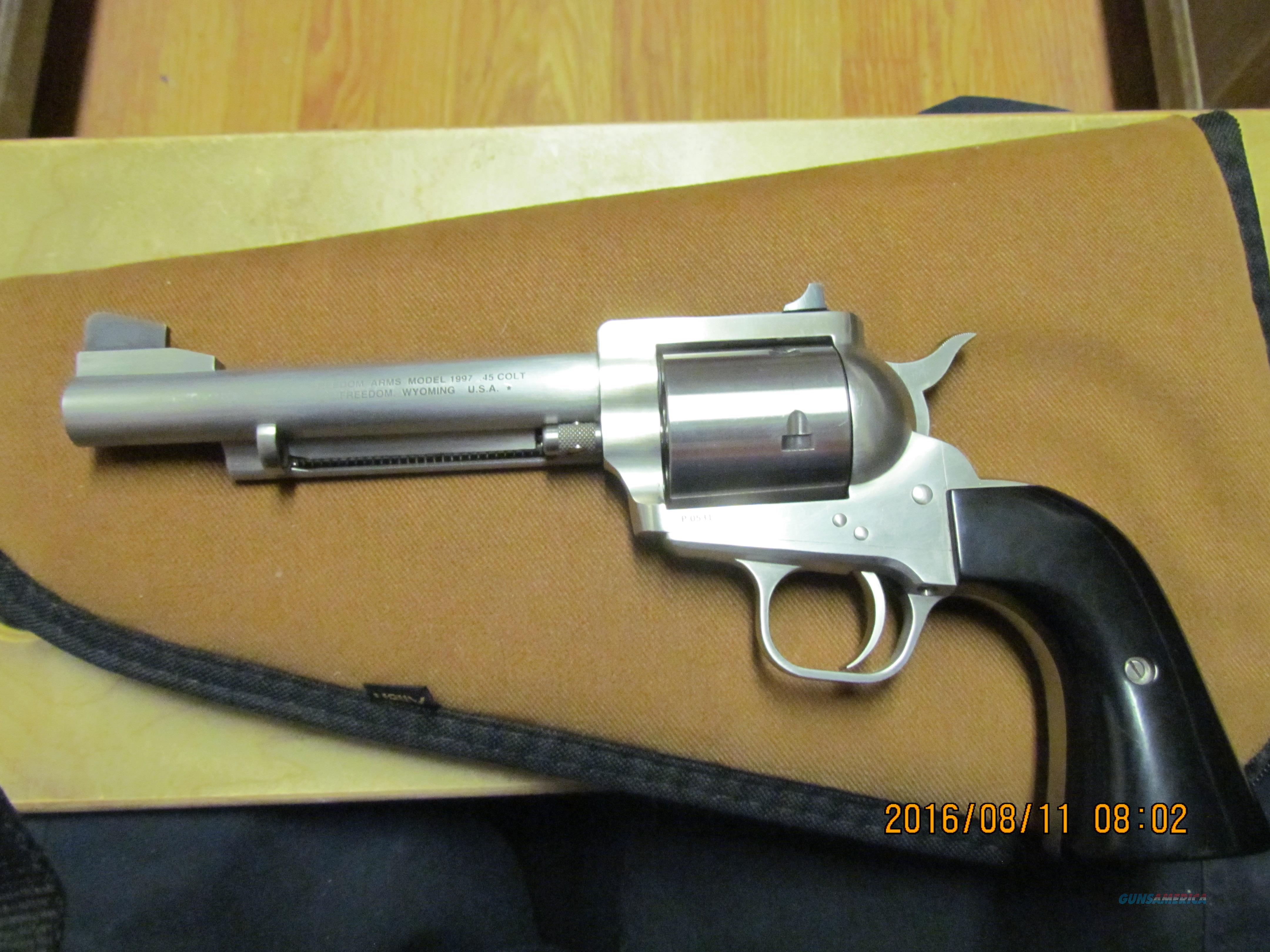 Freedom Arms Model 97 45 Colt 5 1/2