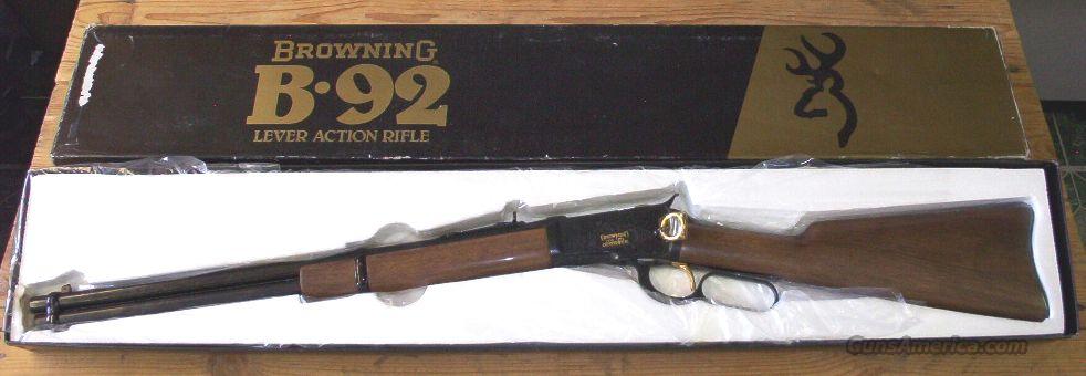 Browning B92 Centennial Limited Edition Lever A For Sale