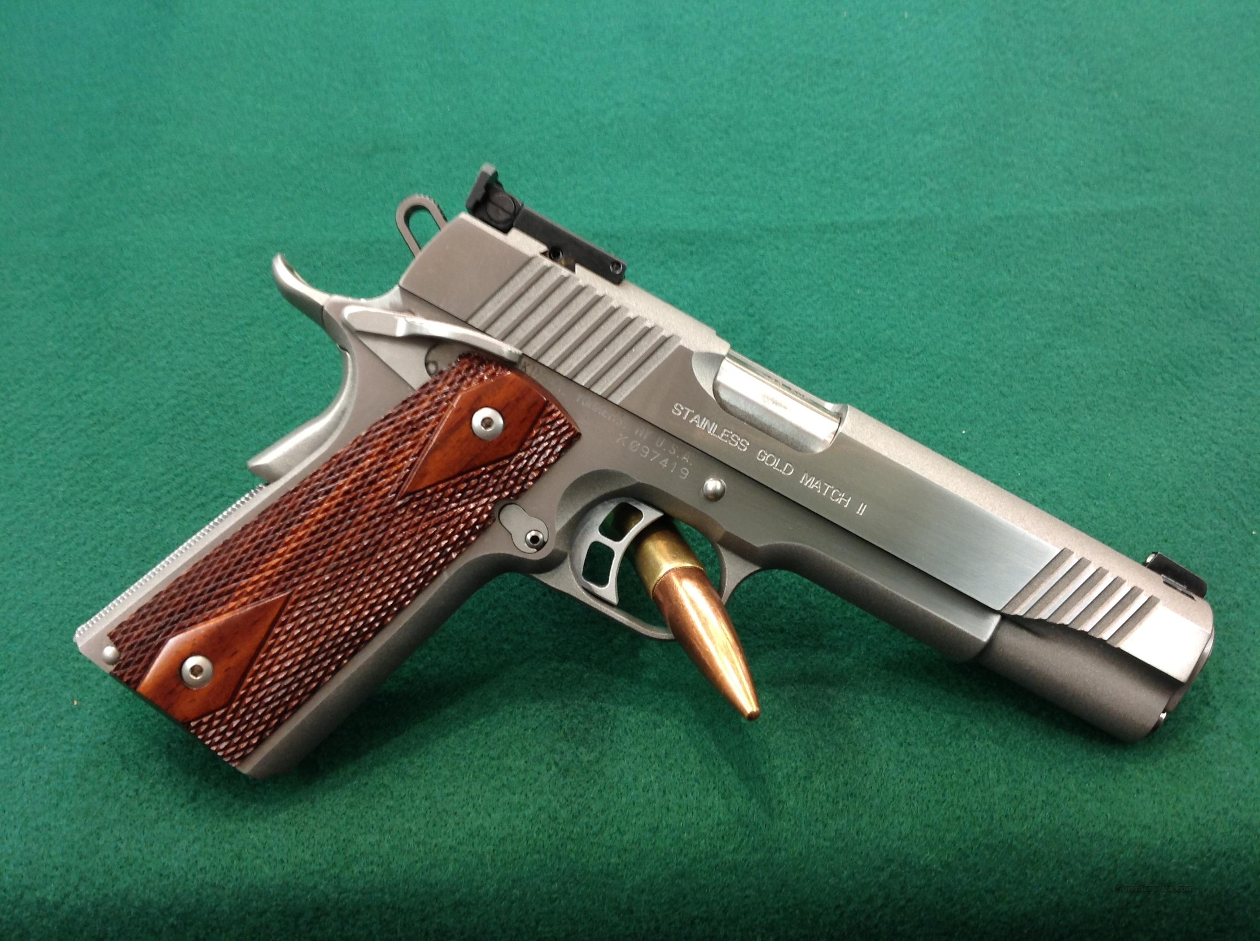 Kimber Stainless Gold Match II for sale