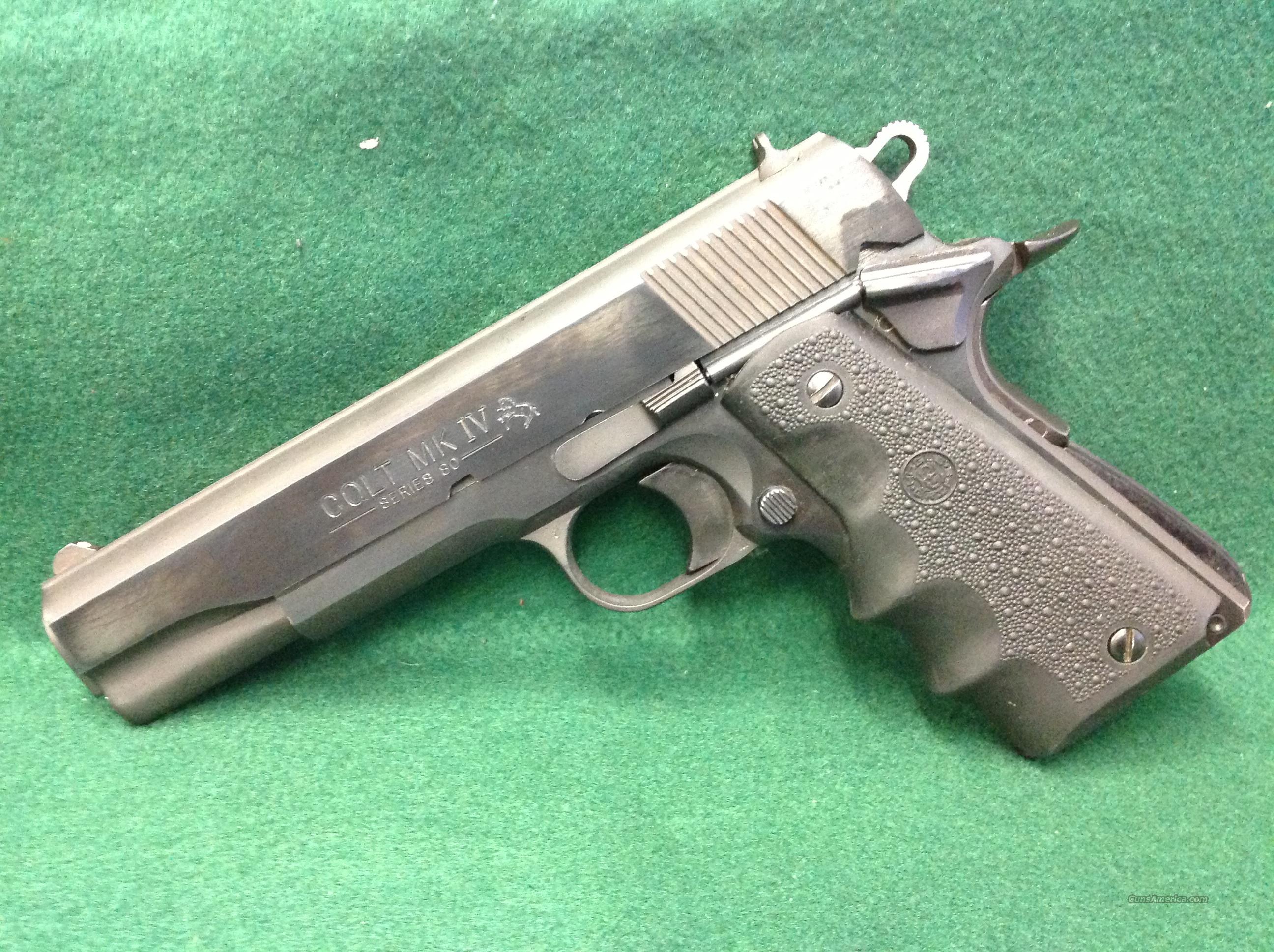 Colt MK IV Series 80 Government Model 9X23 for sale