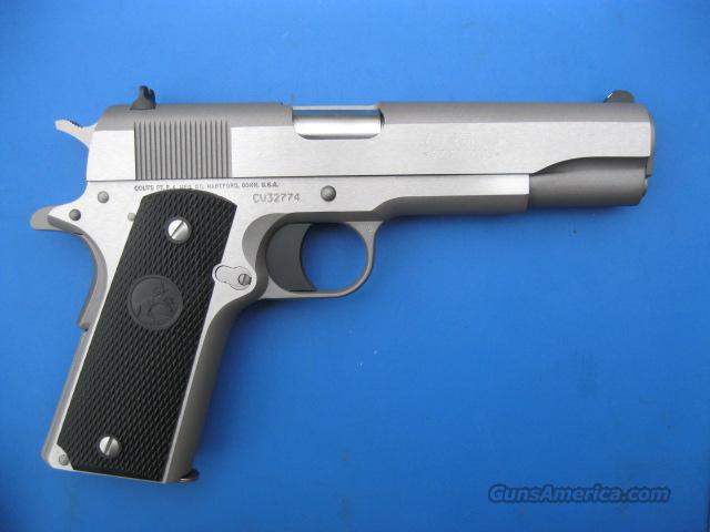 Colt 1991a1 45 Acp Classic Government Stainless For Sale 5531