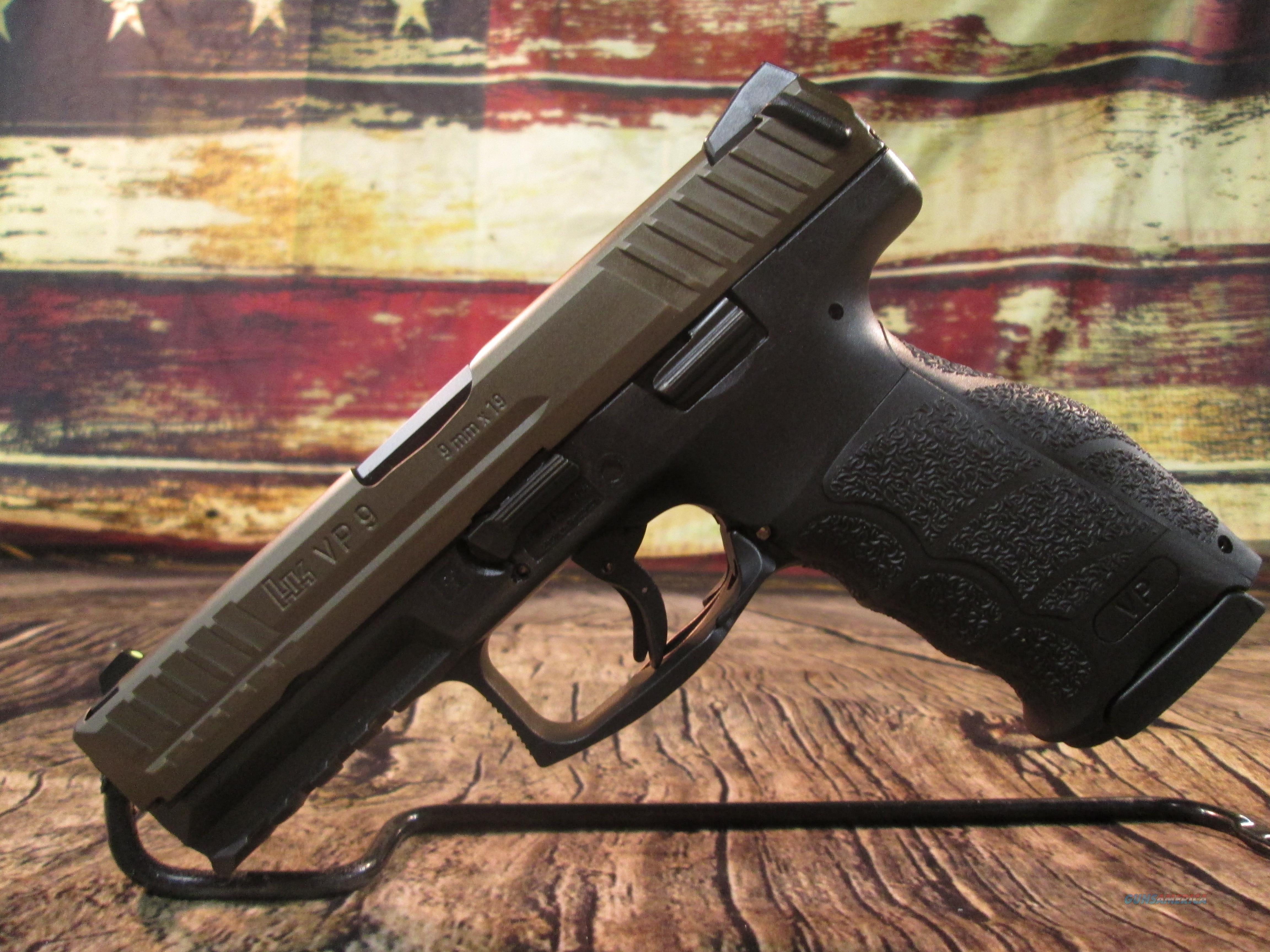 HK VP9 MIDNIGHT BRONZE .9mm NEW (81000137) for sale