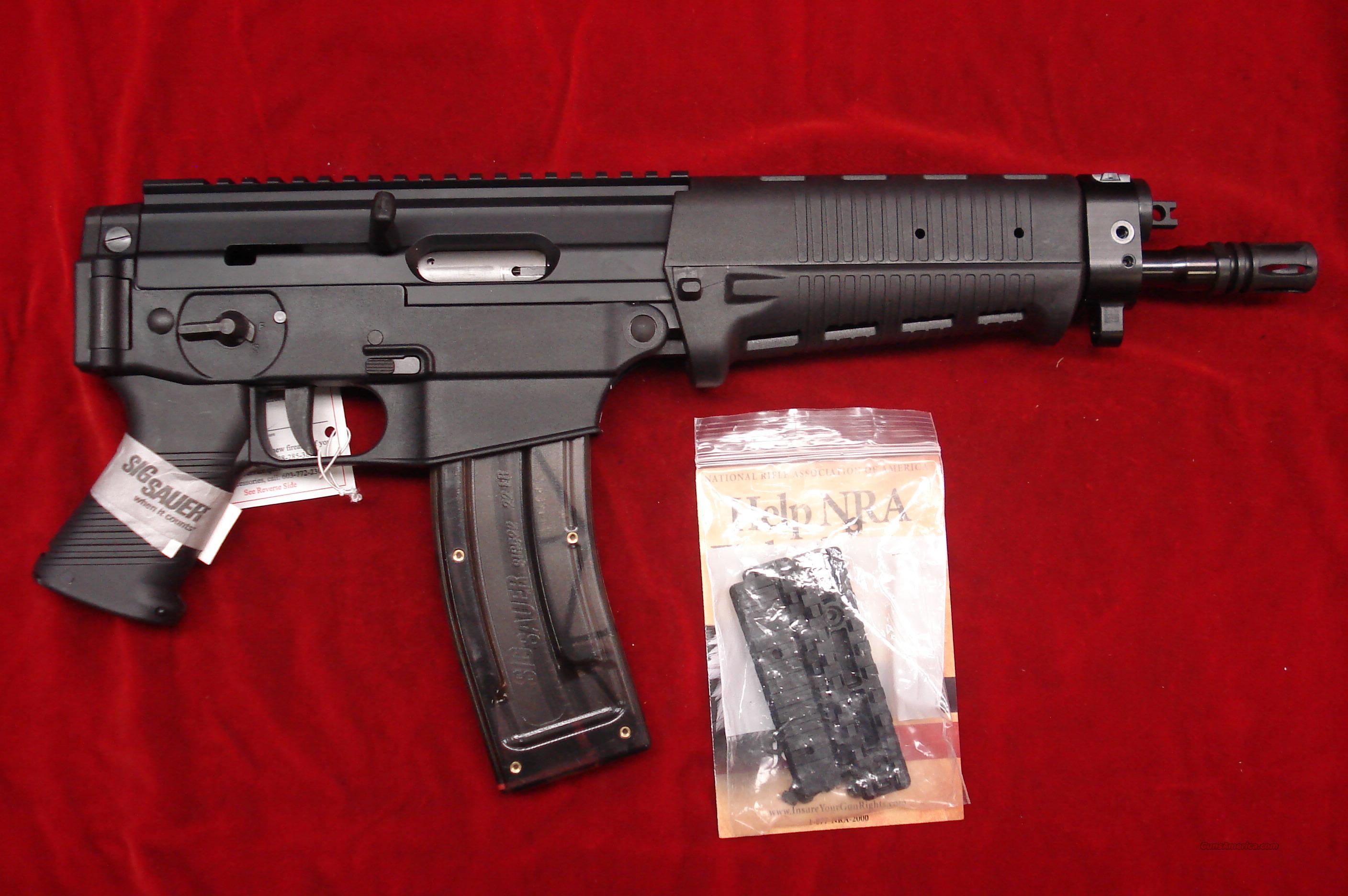 SIG SAUER 522 22 LR PISTOL W/ 25 ROUND MAGAZIN... for sale