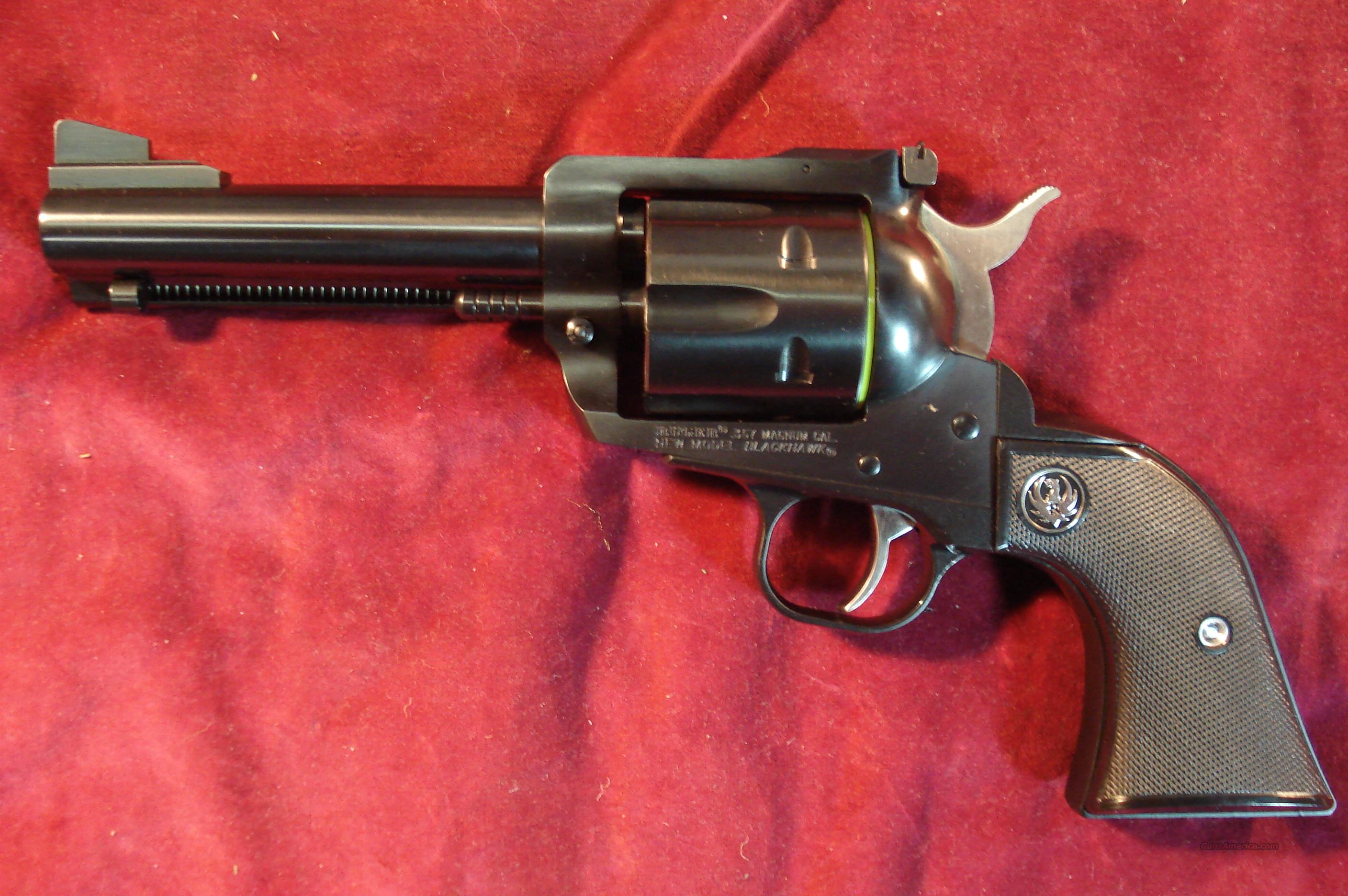 RUGER BLACKHAWK CONVERTIBLE 357/9MM CAL 4 5/8