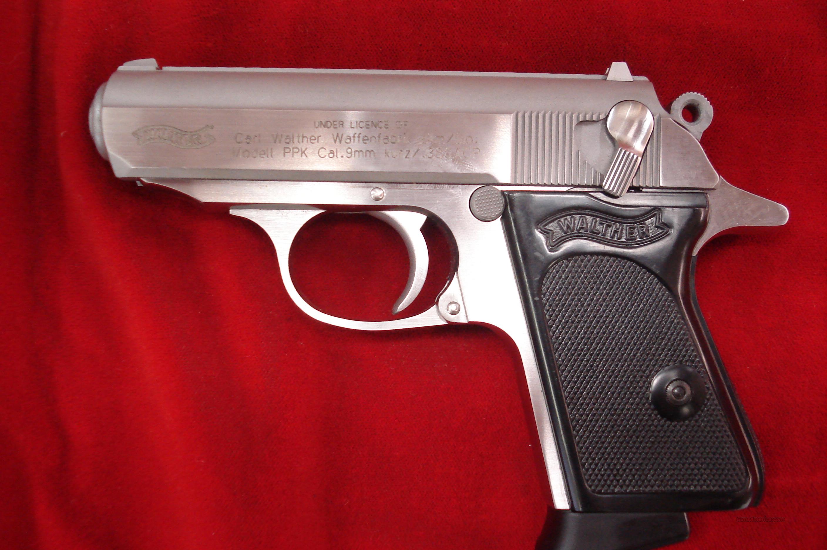 Walther ppk stainless 380 CAL. 