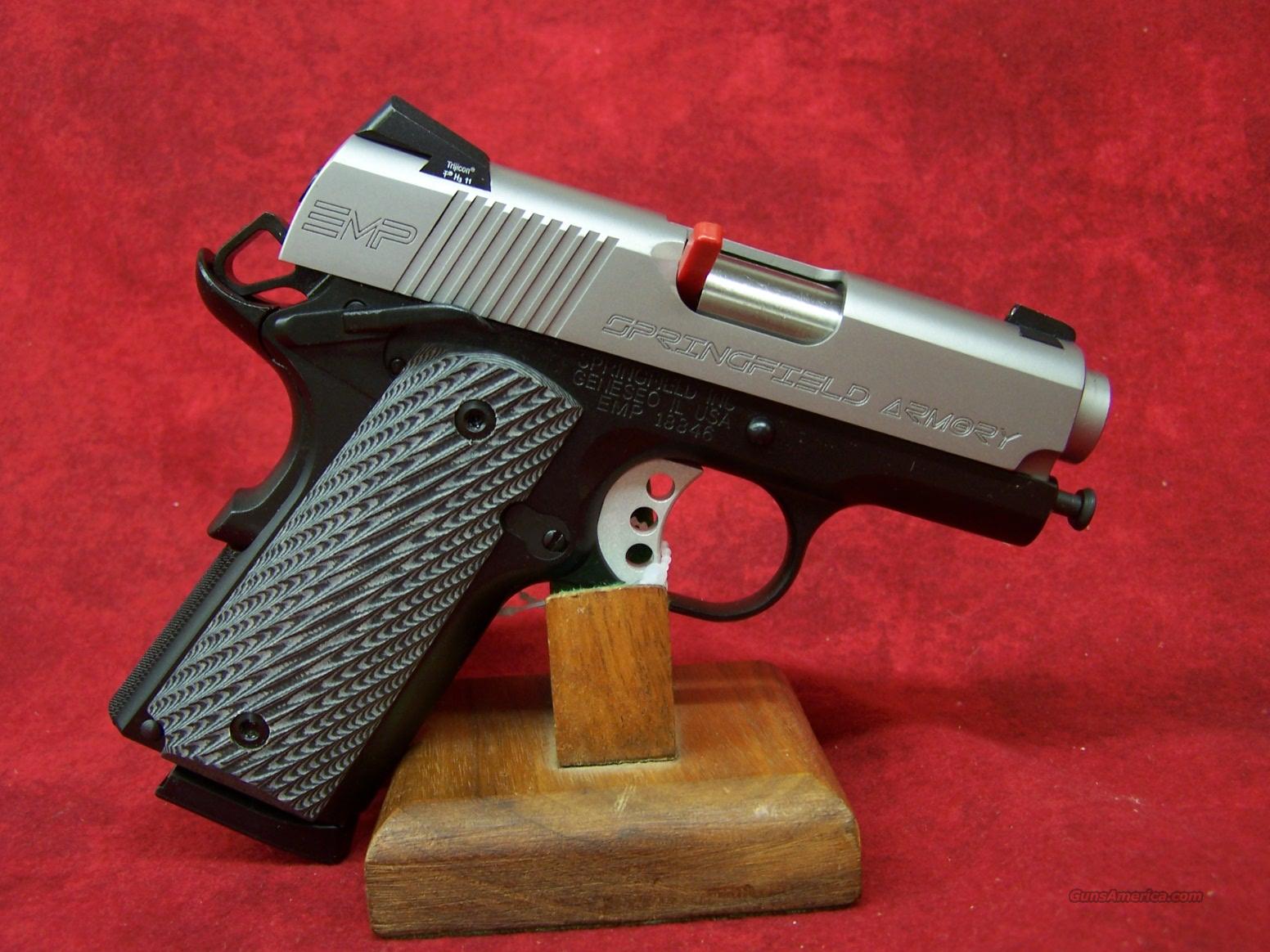 Springfield Armory EMP 9mm w/ G10 Grips(PI9210L... for sale