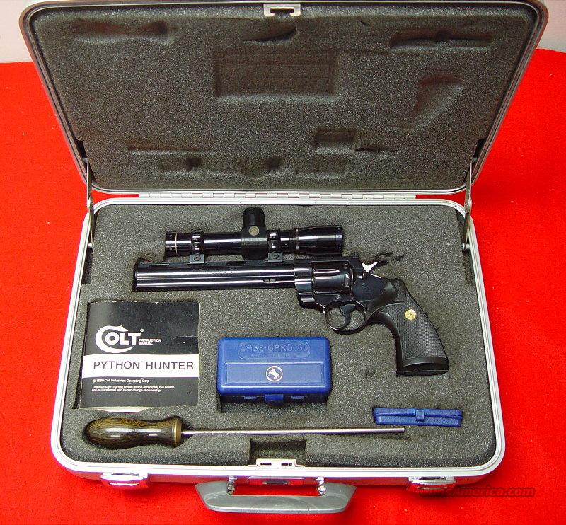 Colt Python Hunter in Aluminum Case With Access... for sale