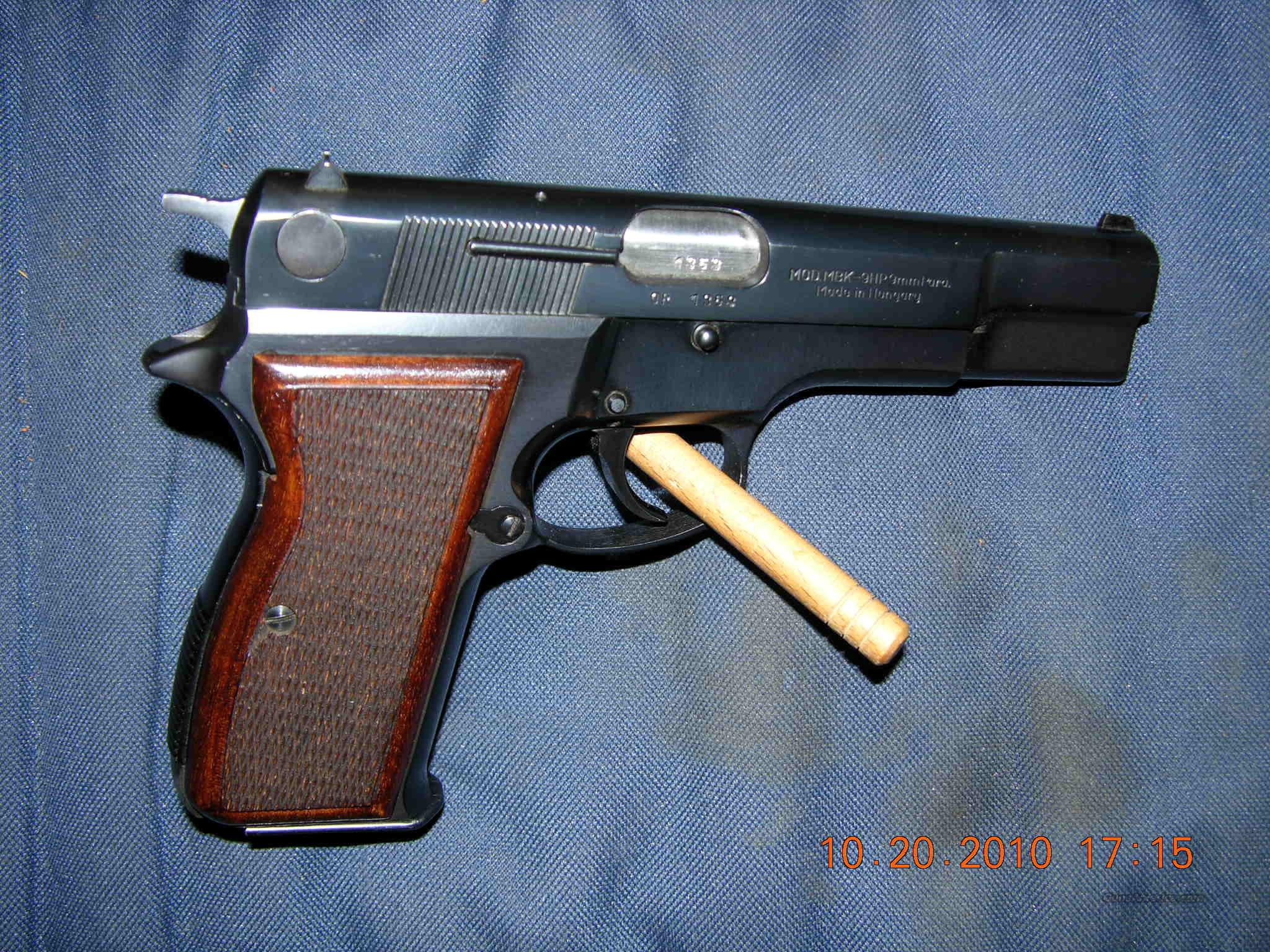 FEG Model MBK-9HP 9mm Hi Power copy