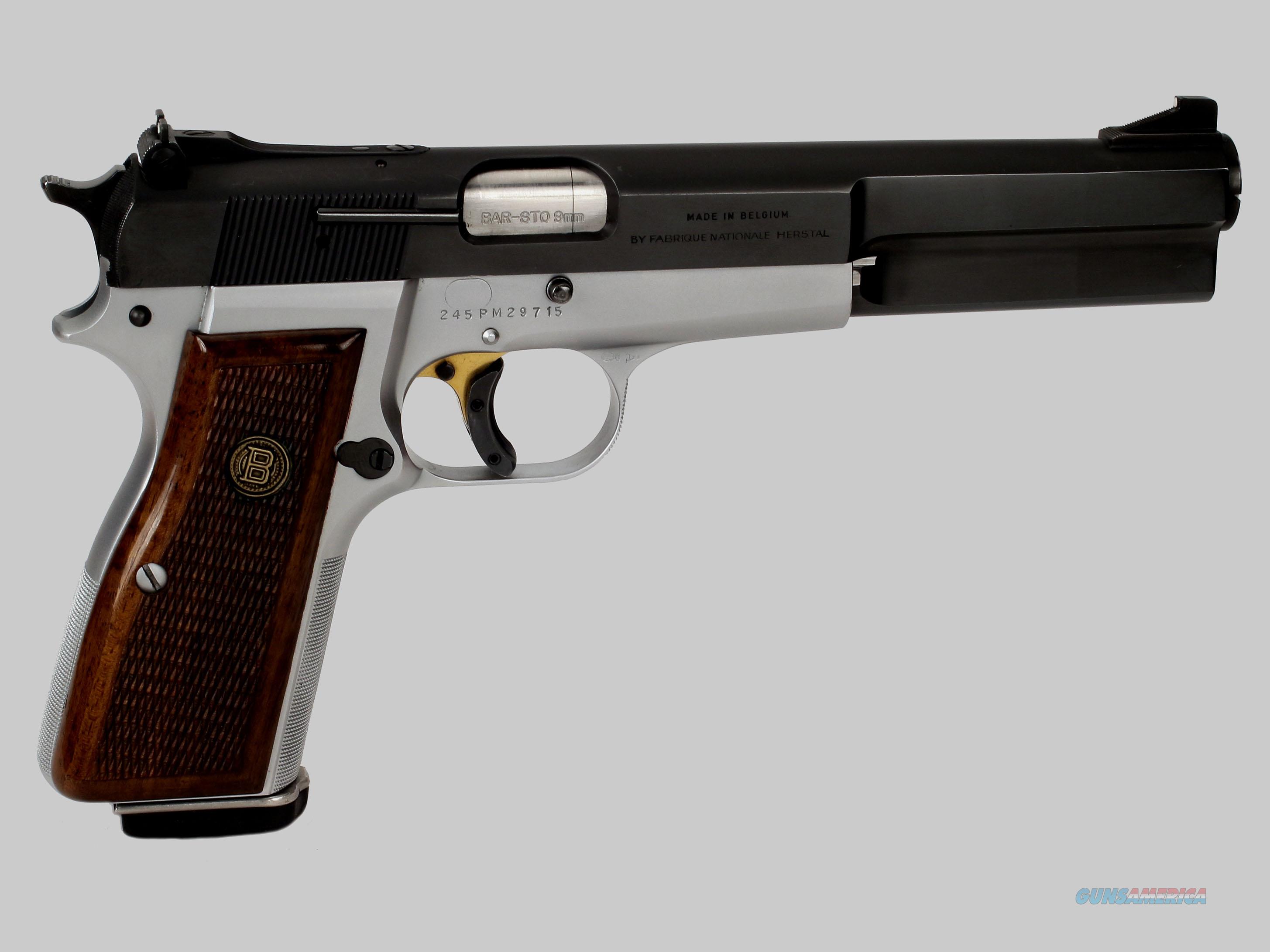 Browning Hi-Power 9mm Custom Pistol for sale