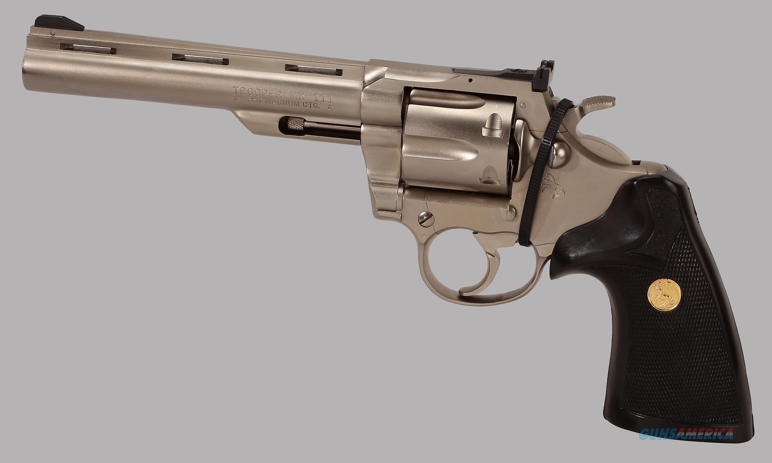 Colt Trooper Mk Iii 357 Magnum Revo For Sale At 920748414 0893