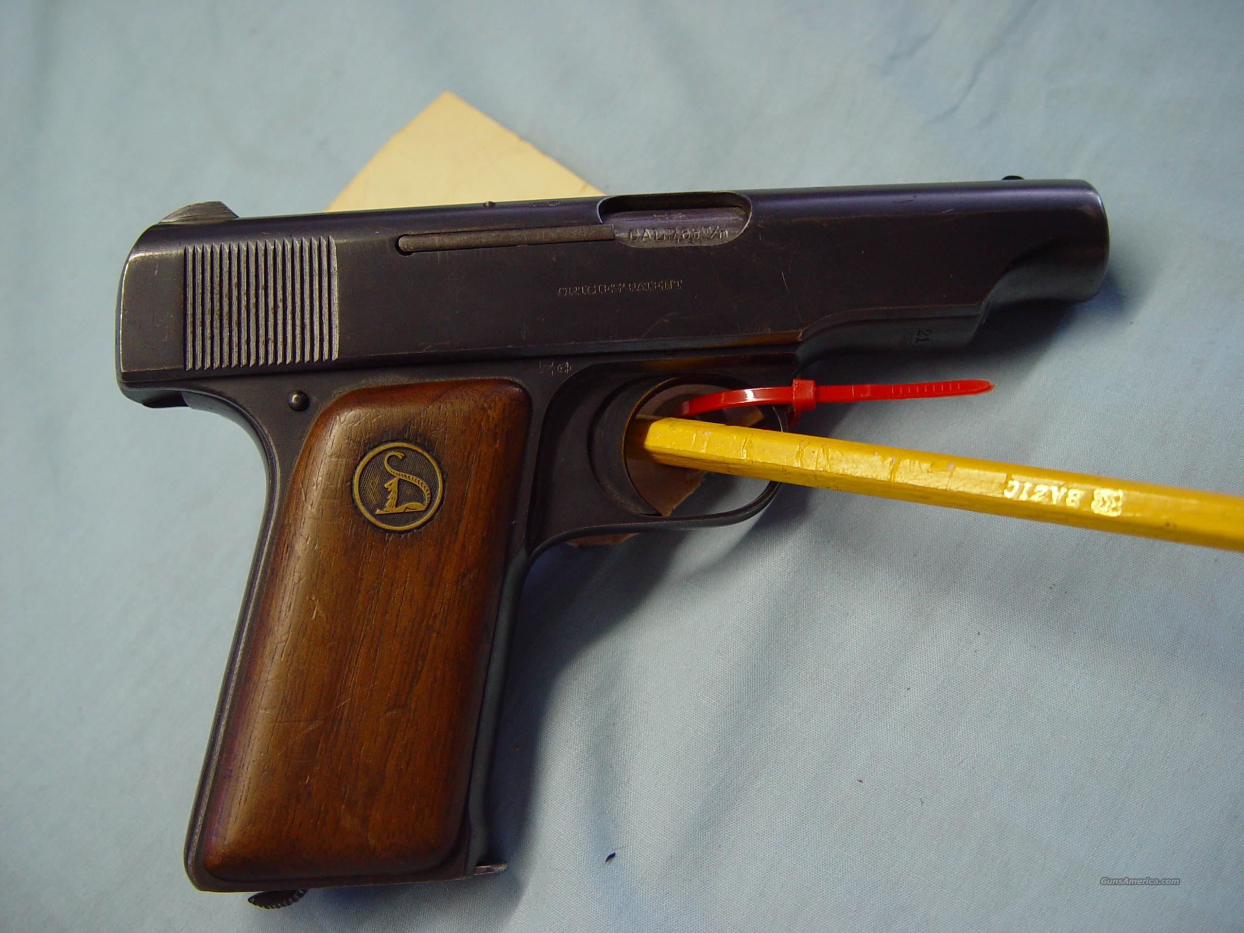 browning 1900 pistol manual