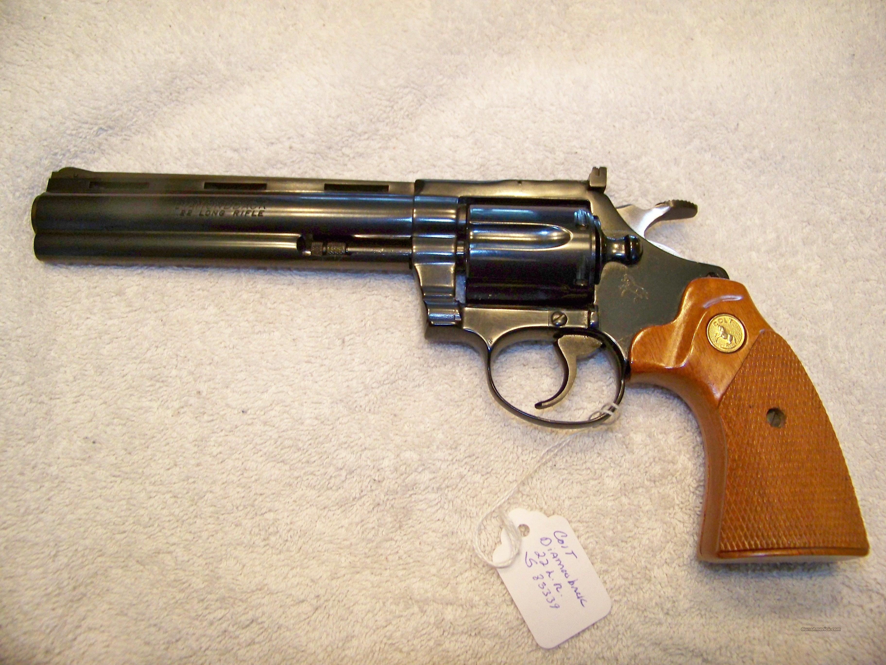 COLT DIAMONDBACK for sale