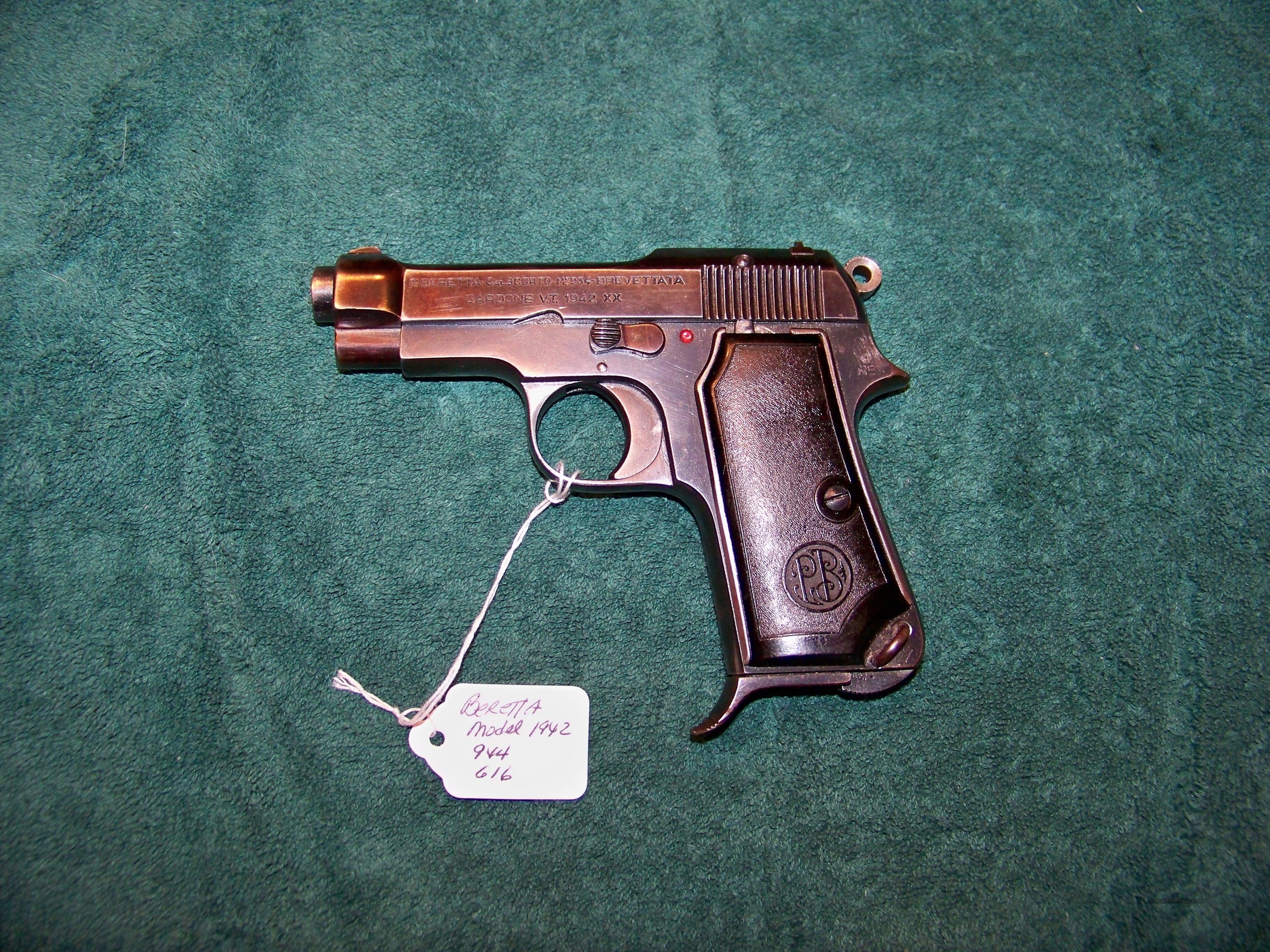 BERETTA MODEL 1934 9MM CORTO (380) for sale