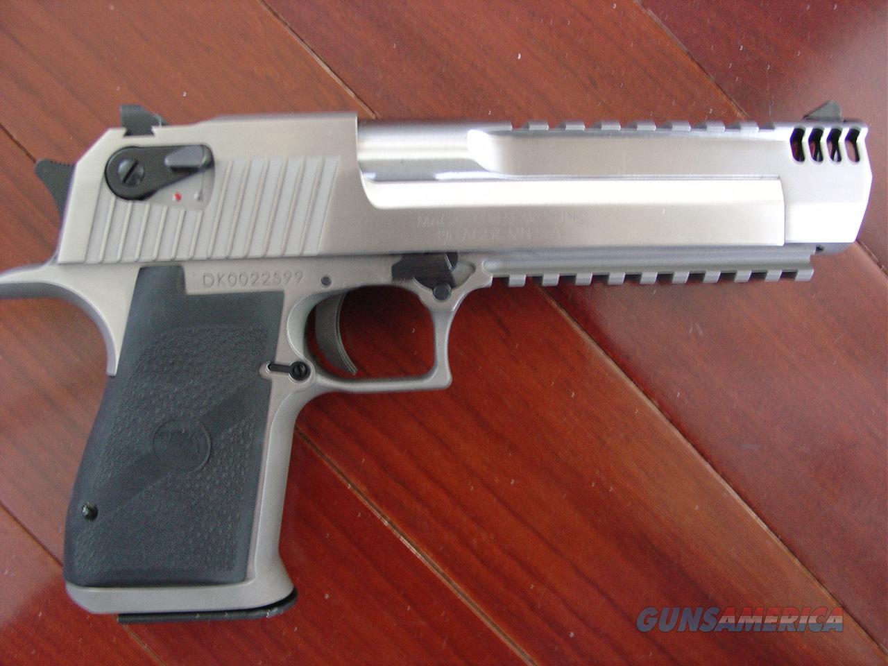 Desert Eagle 50AE caliber,1st all stainless wit... for sale