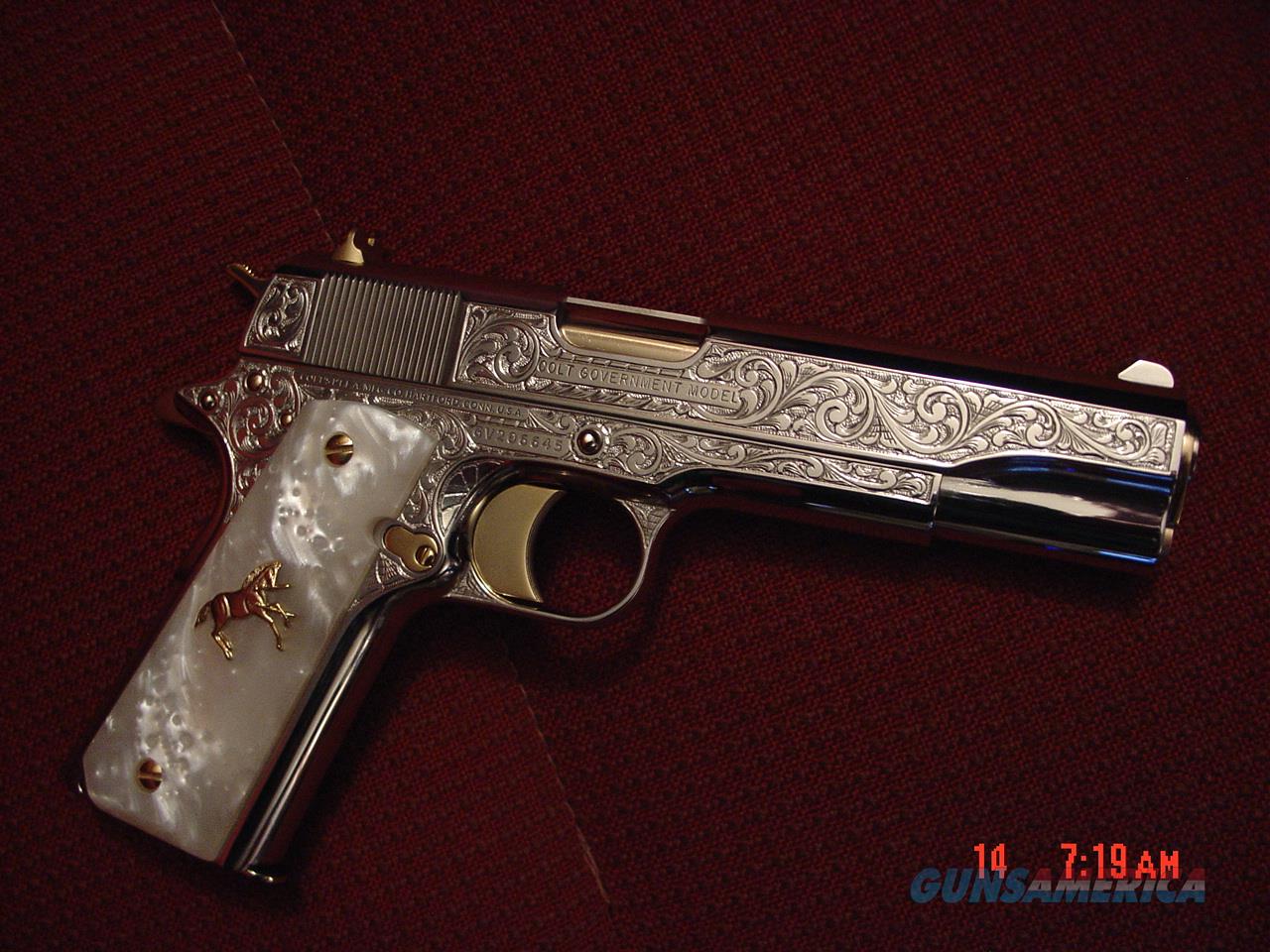 Colt Government 1911,45 acp,refinished & master... for sale