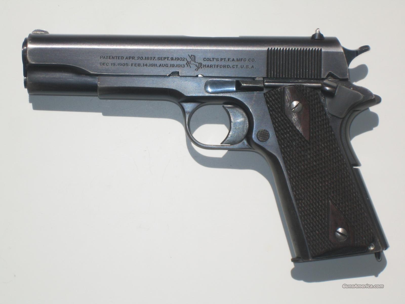 Colt 1911 mfg. 1919 Commercial for sale