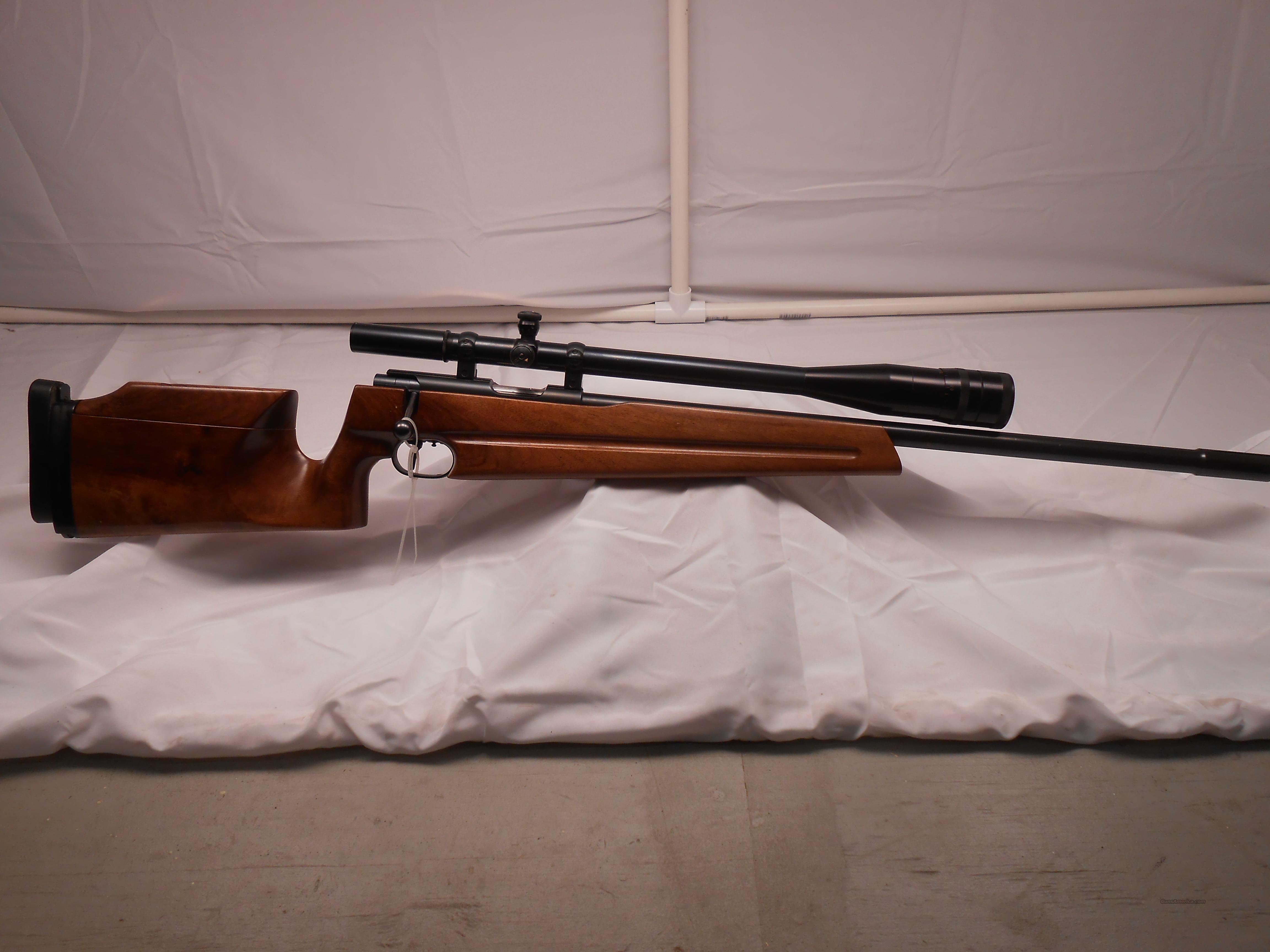 Walther BV 22LR Target Rifle with a Redfield 16... for sale