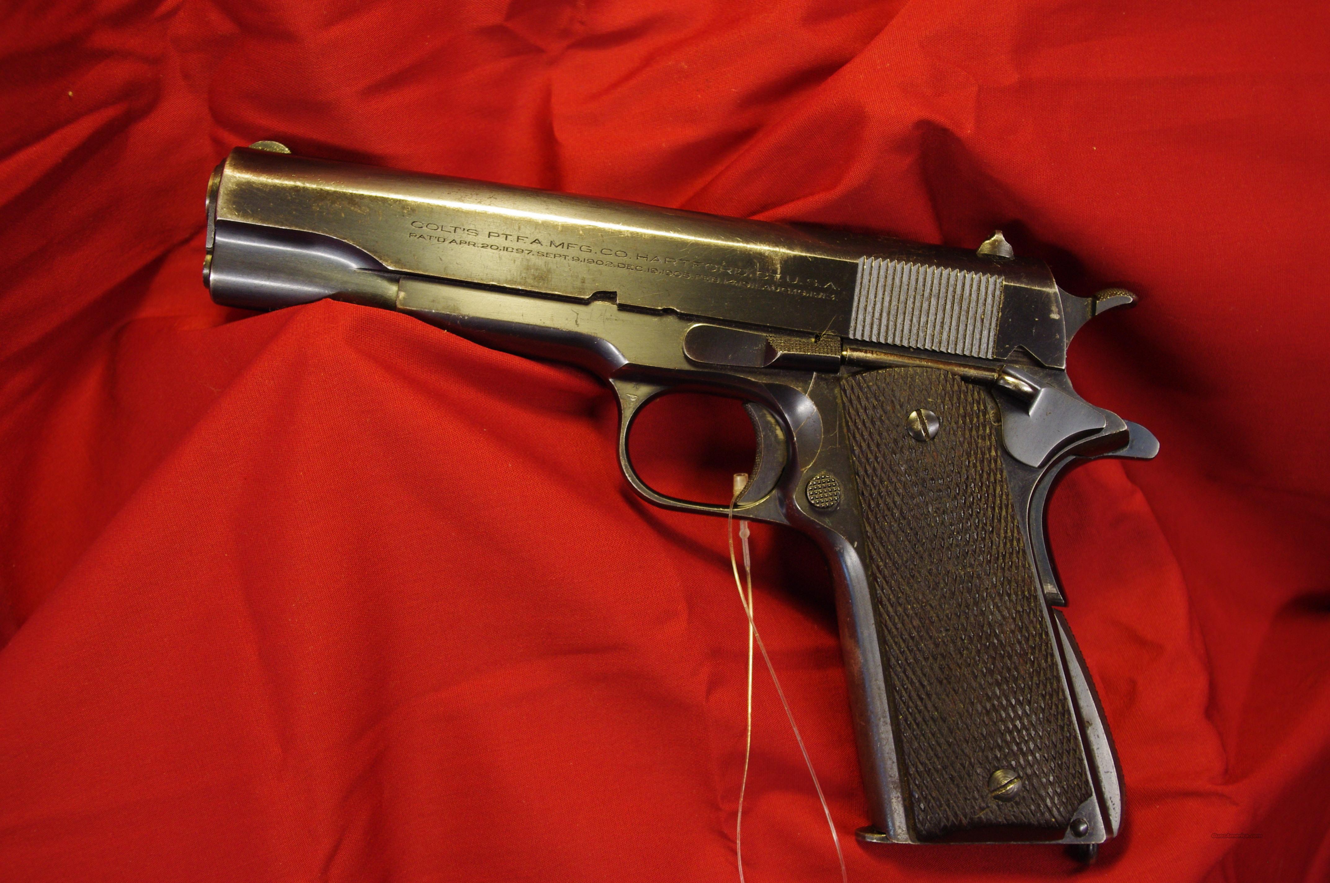 Colt 1911 With Swartz Safety For Sale