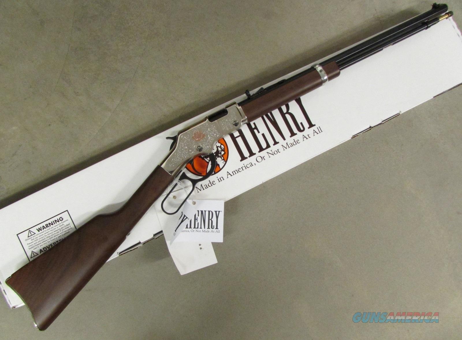 Henry American Beauty Lever Action Engraved 22 For Sale