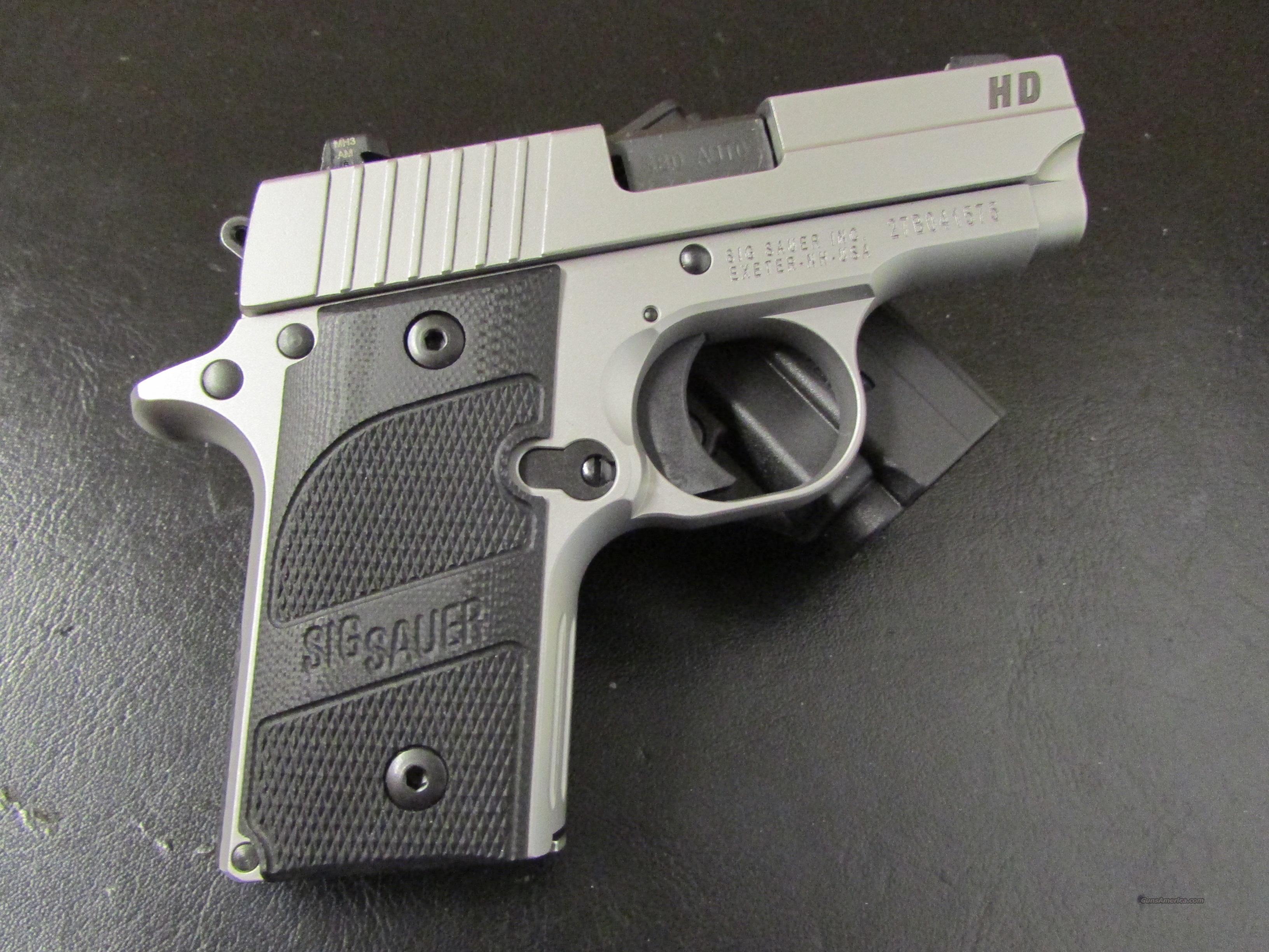 Sig Sauer P238 HD Stainless .380 ACP/AUTO 238-3... for sale