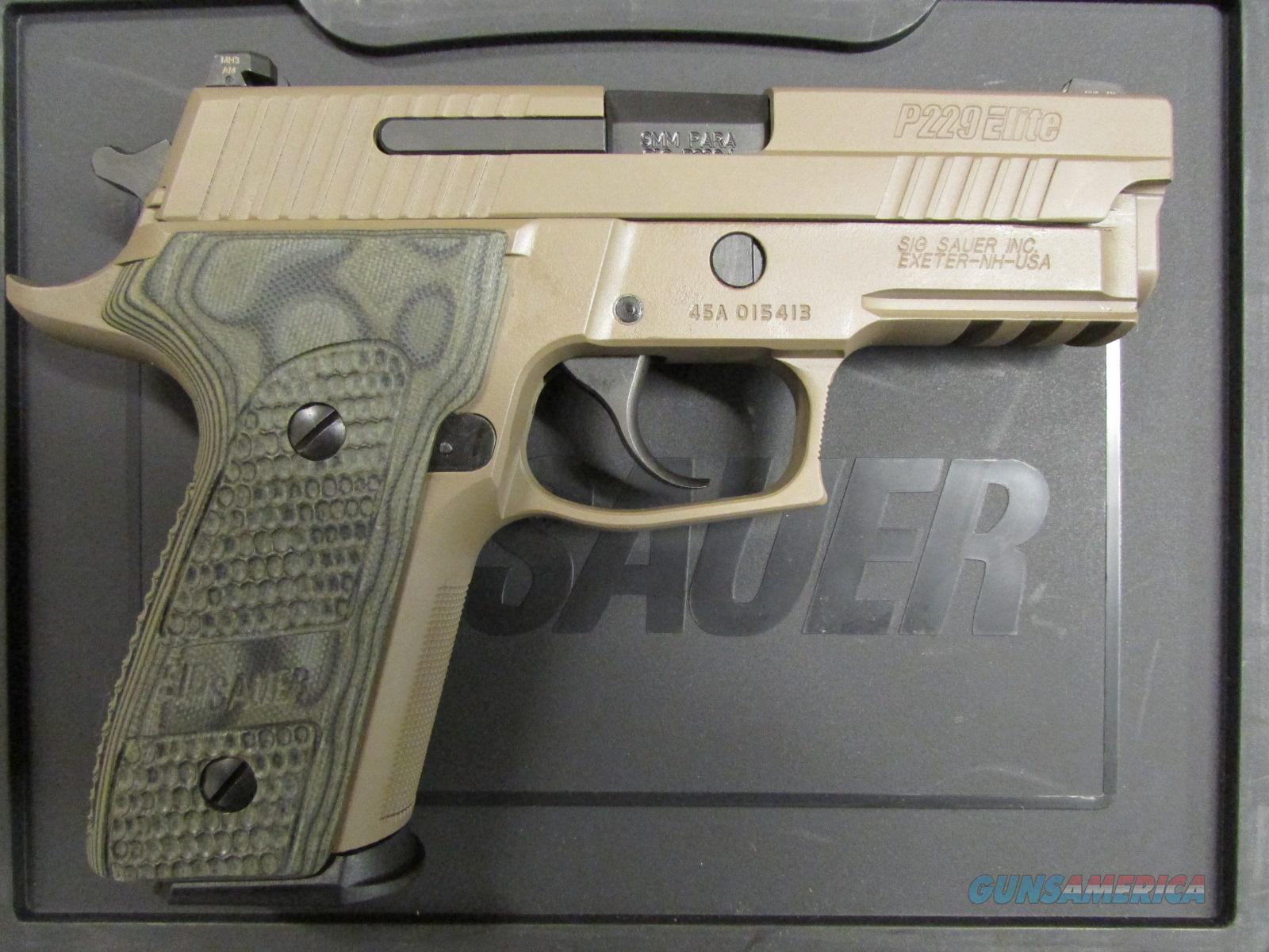 Sig Sauer P229 Elite Scorpion 9mm E29R-9-SCPN for sale (942672596)