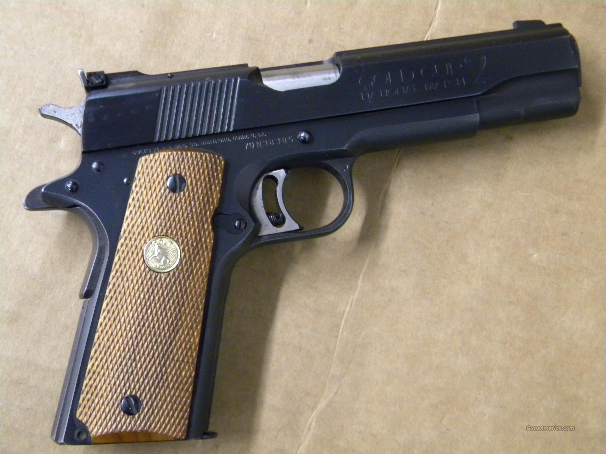 1976 Colt Gold Cup National Match Mark IV/Serie... for sale