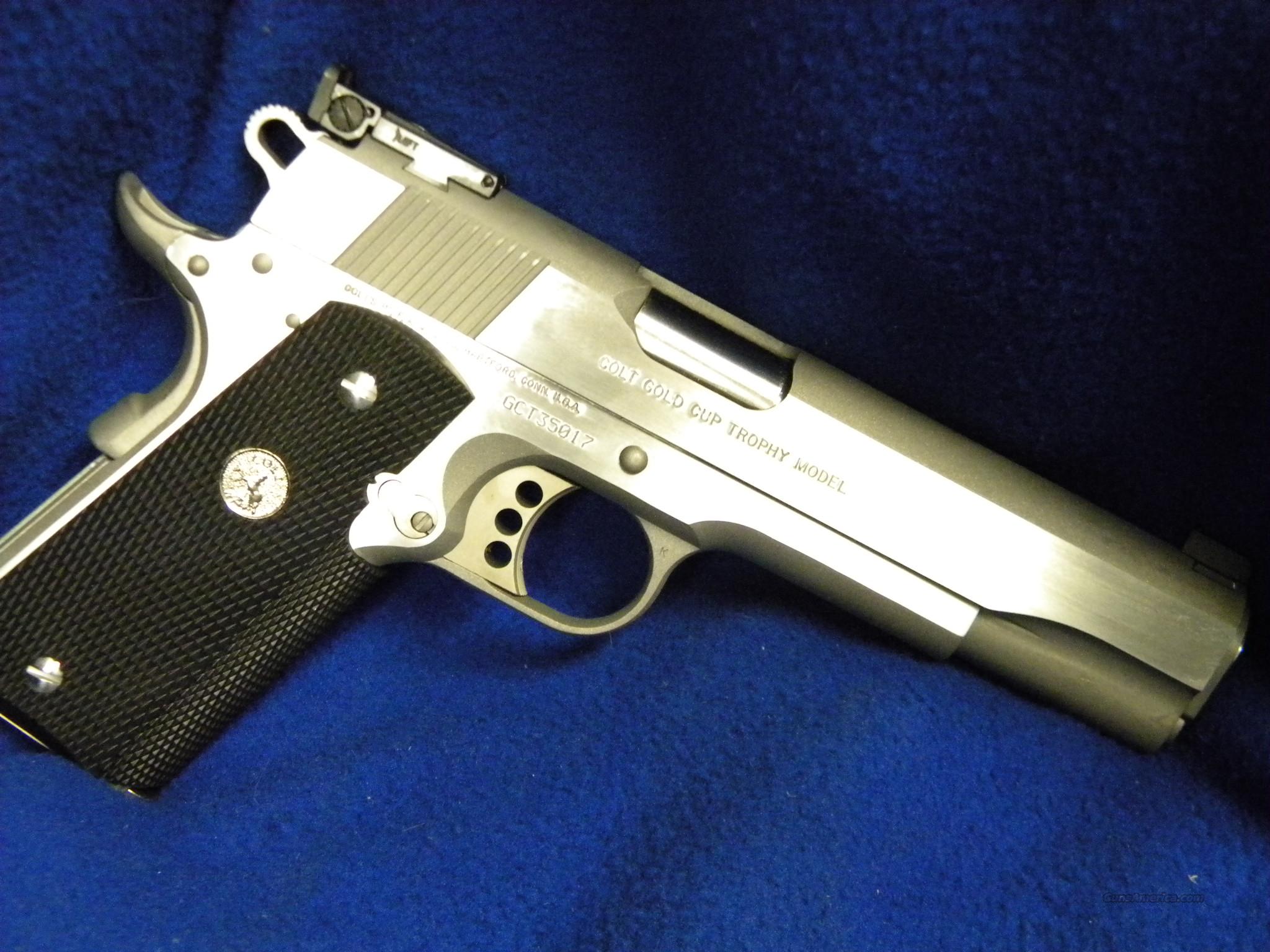 Colt Gold Cup Trophy 45 ACP Stainless No.05070X... for sale