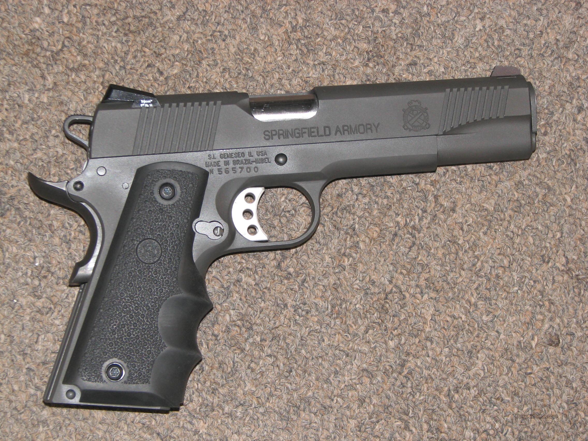 SPRINGFIELD 1911-A1 .45 ACP w/ TRIJICON SIGHTS for sale