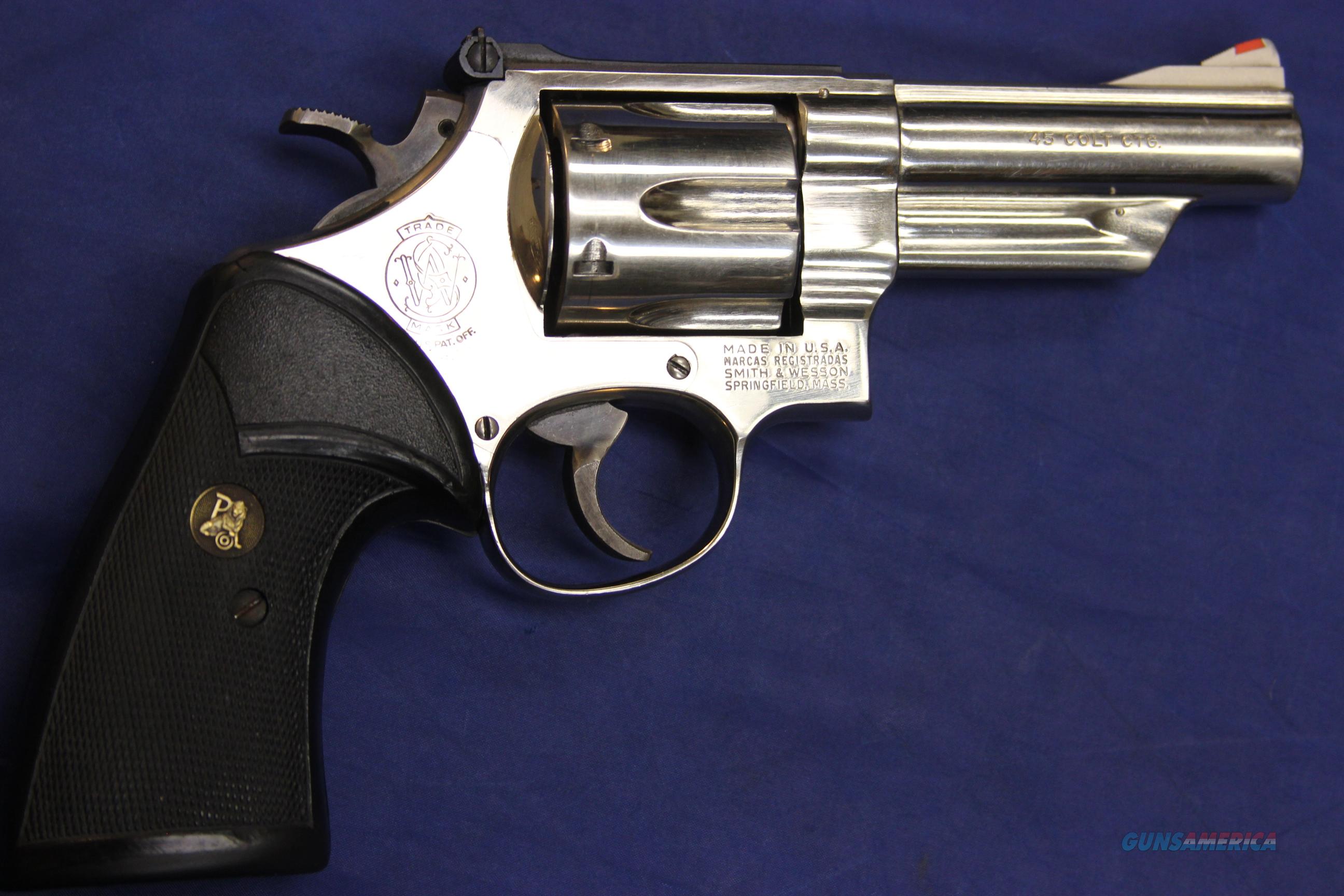 SMITH & WESSON 25-5 NICKEL .45 LC for sale