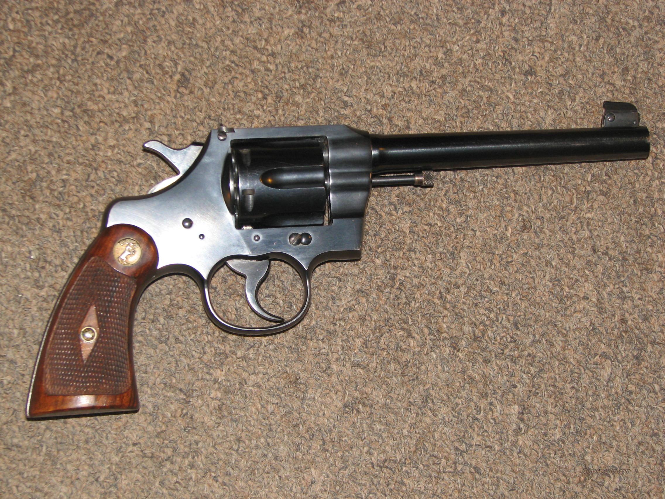 COLT OFFICERS MODEL .38 SPECIAL for sale