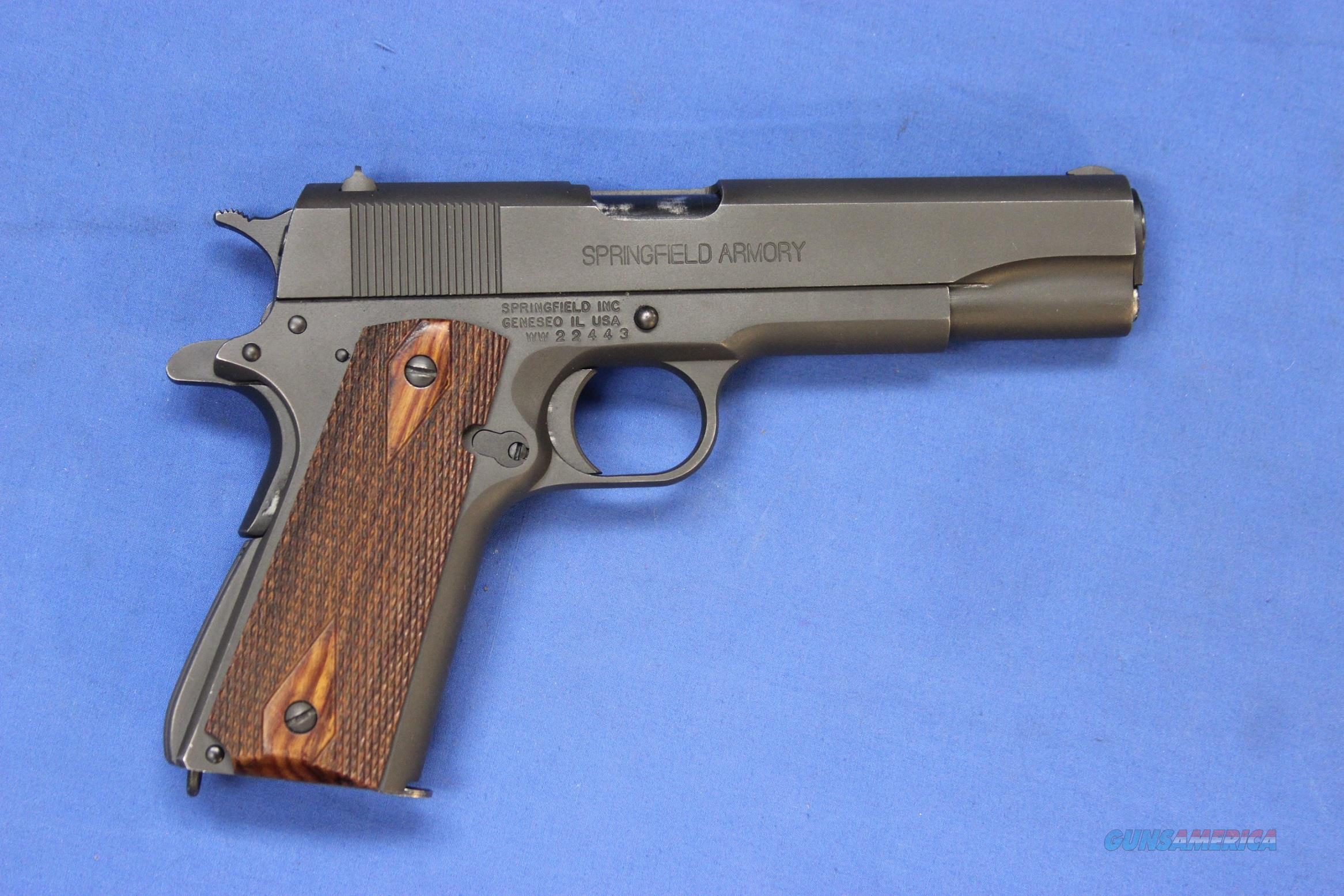 Springfield 1911 A1 Standard 45 Acp For Sale 4087