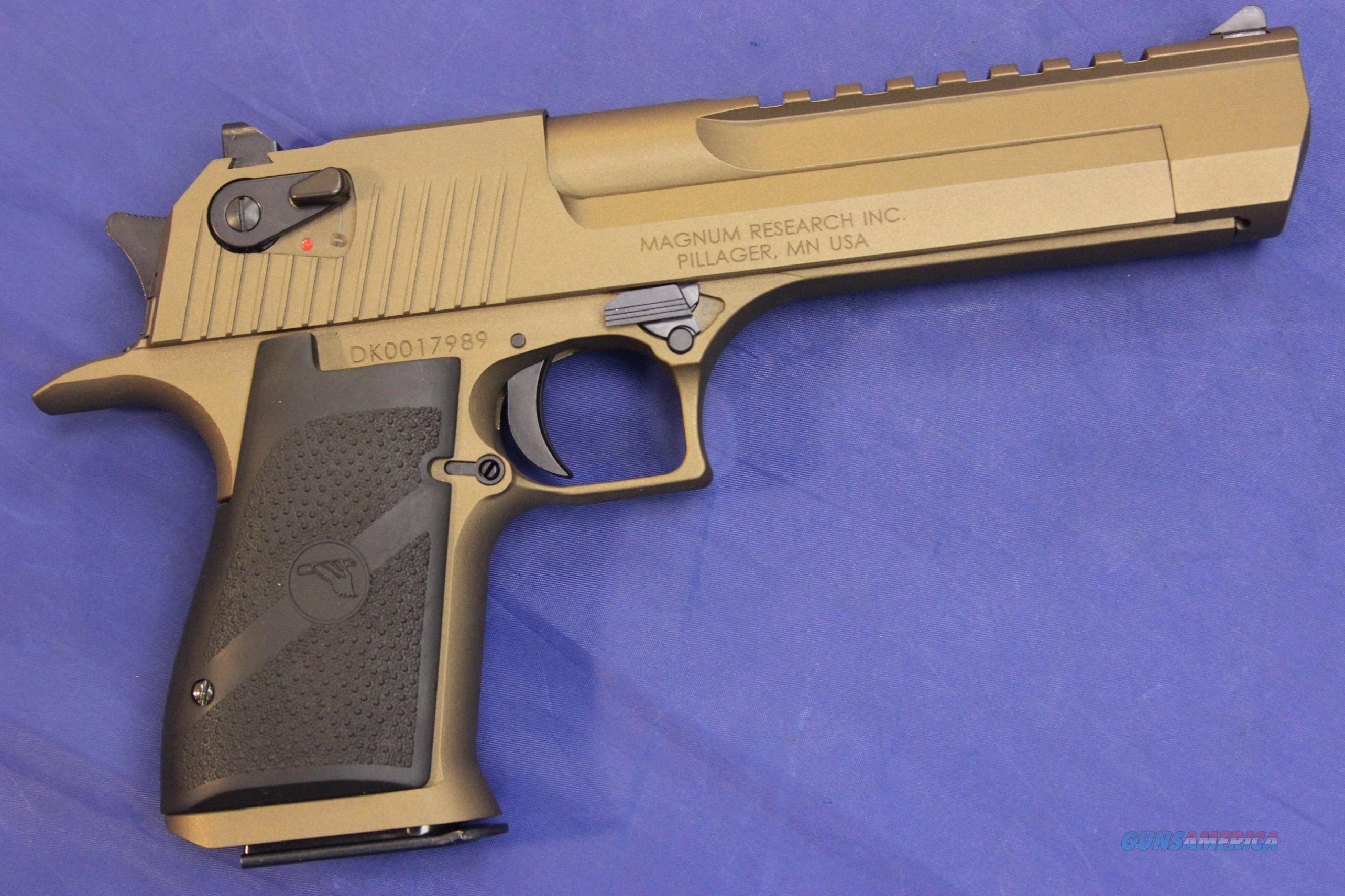 MAGNUM DESERT EAGLE MARK XIX .50 AE BURNT BRONZ... for sale