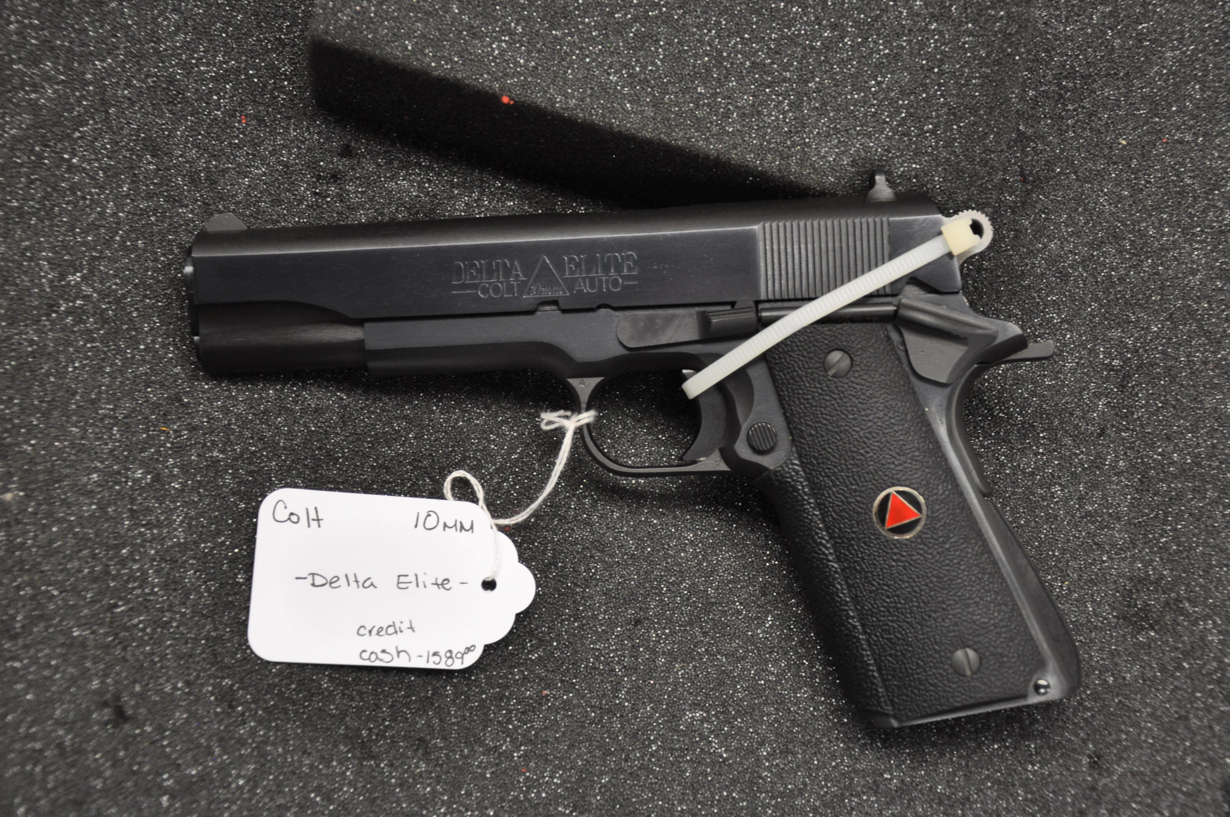 Colt Delta Elite Blue 10MM for sale