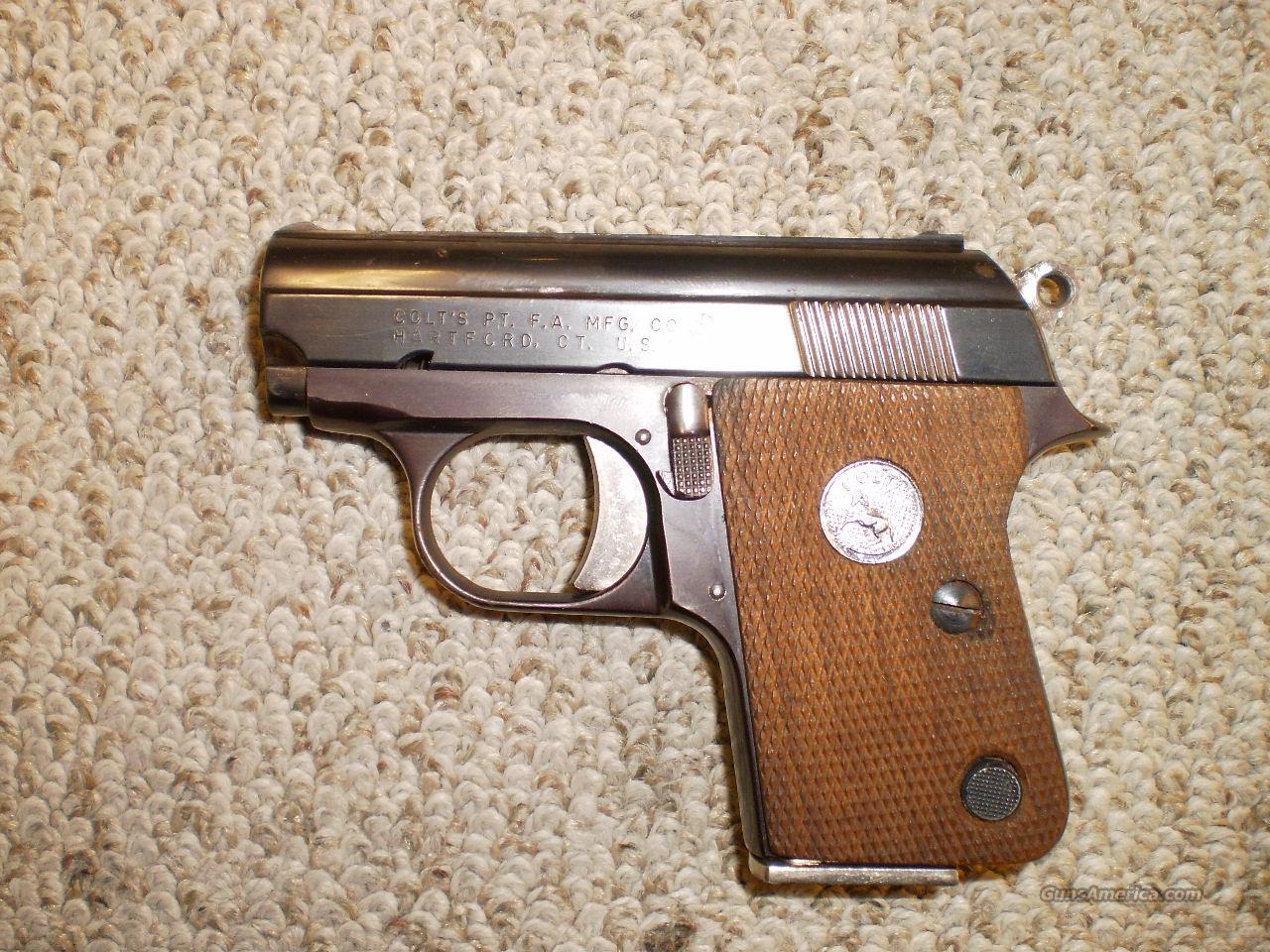 Colt Automatic 25 Acp For Sale 4982