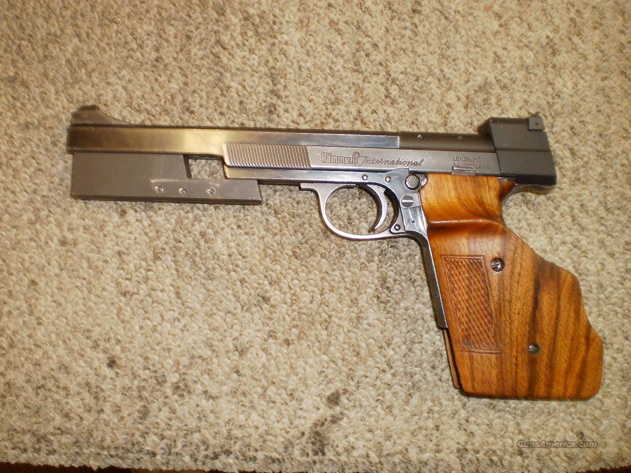 HAMMERLI MODEL 207 TARGET PISTOL for sale