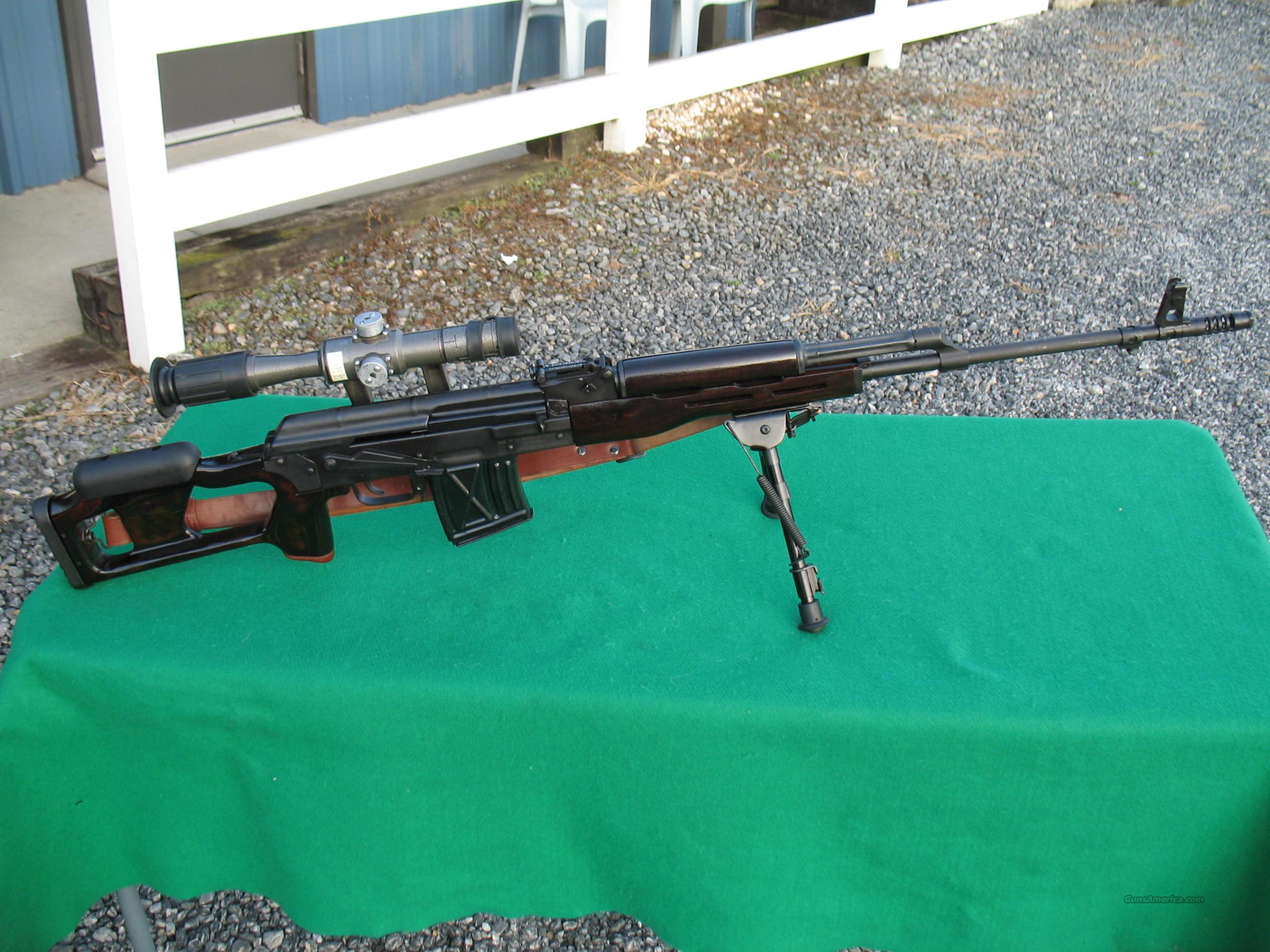 ROMANIAN PSL DRAGUNOV SNIPER RIFLE 7.62X54R CAL.