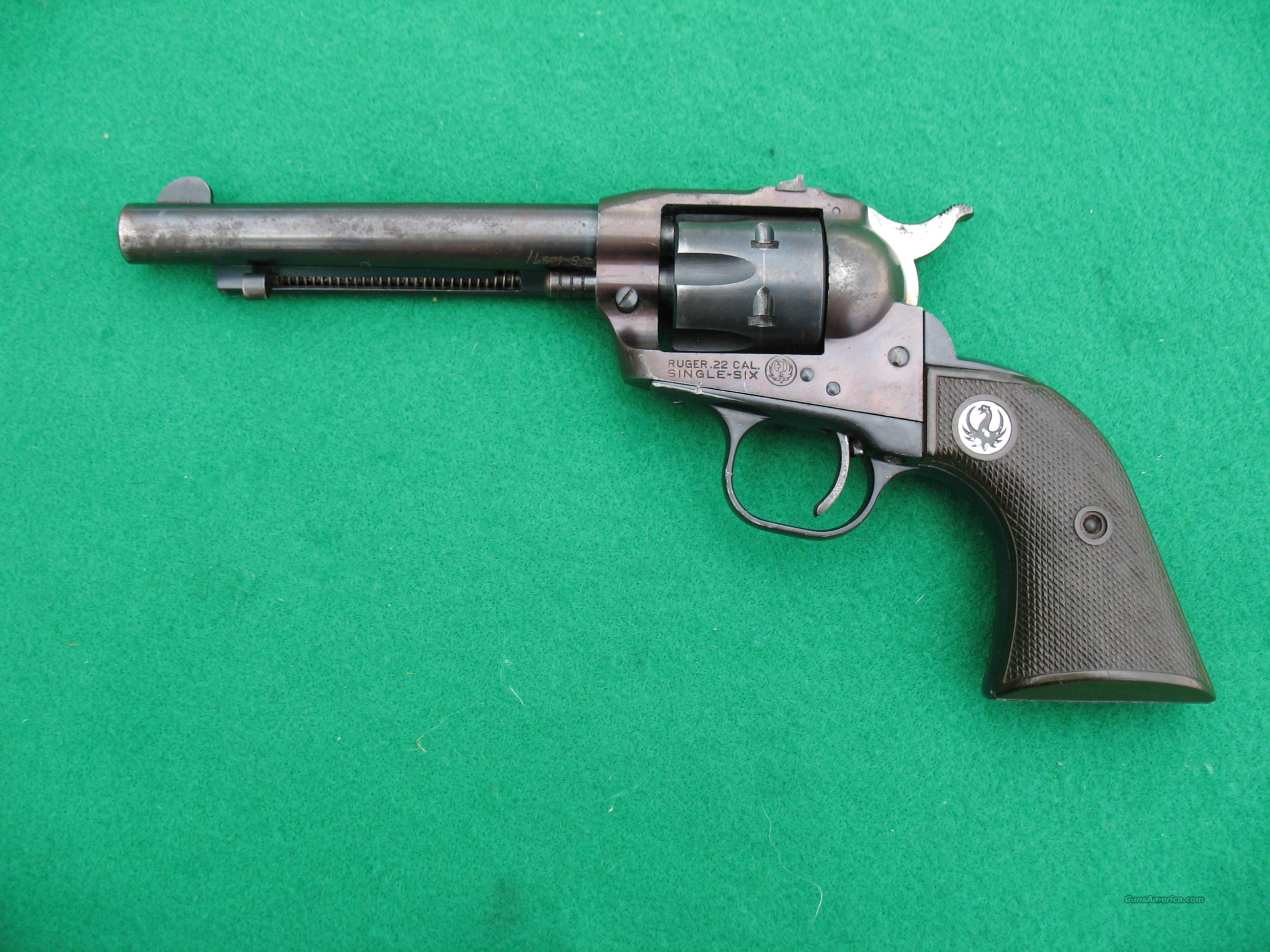 RUGER 1957 SINGLE SIX REVOLVER 22.LR 3 SCREW! for sale