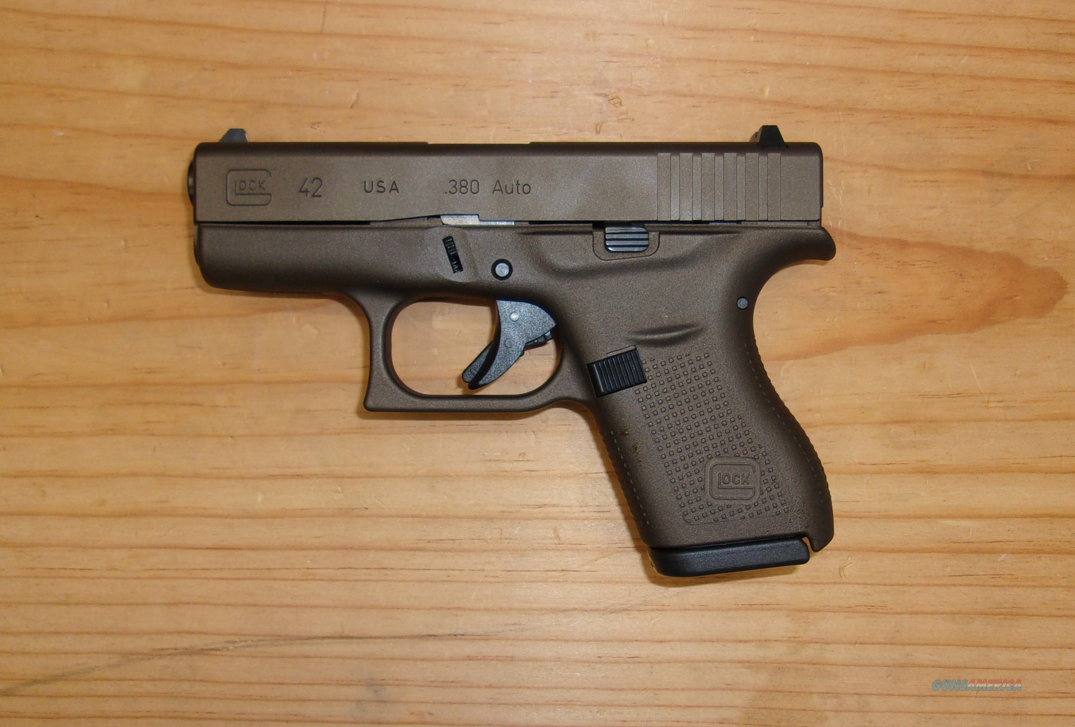 Glock 42 Bronze For Sale