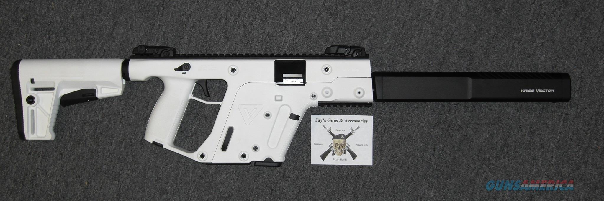 Kriss Vector CRB w/Alpine White Finish Uses Glo... for sale