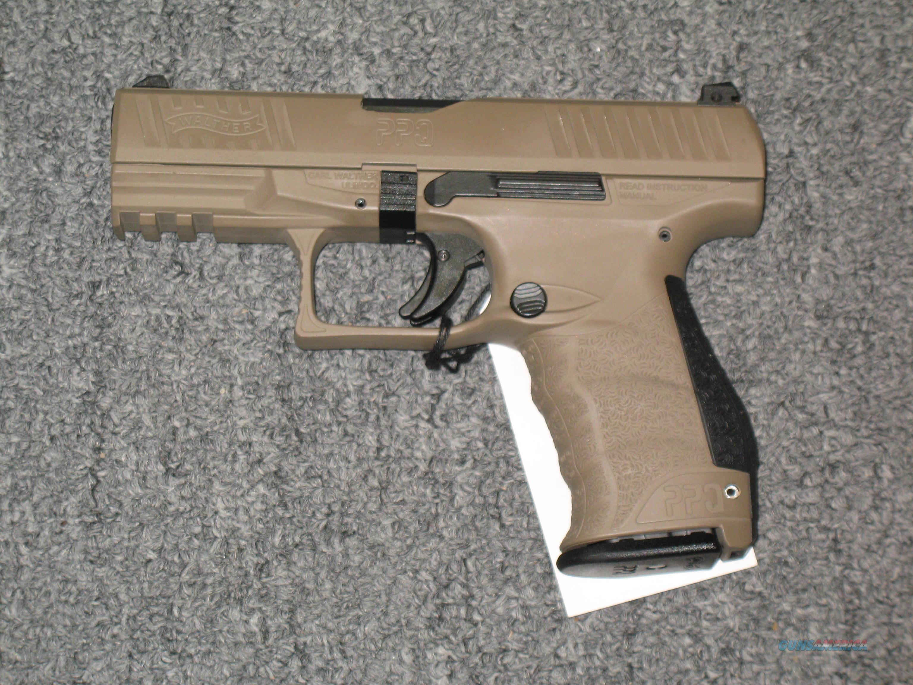 Walther Ppq M2 4 Bbl Fde Finish W 2 15 Rd Mags For Sale